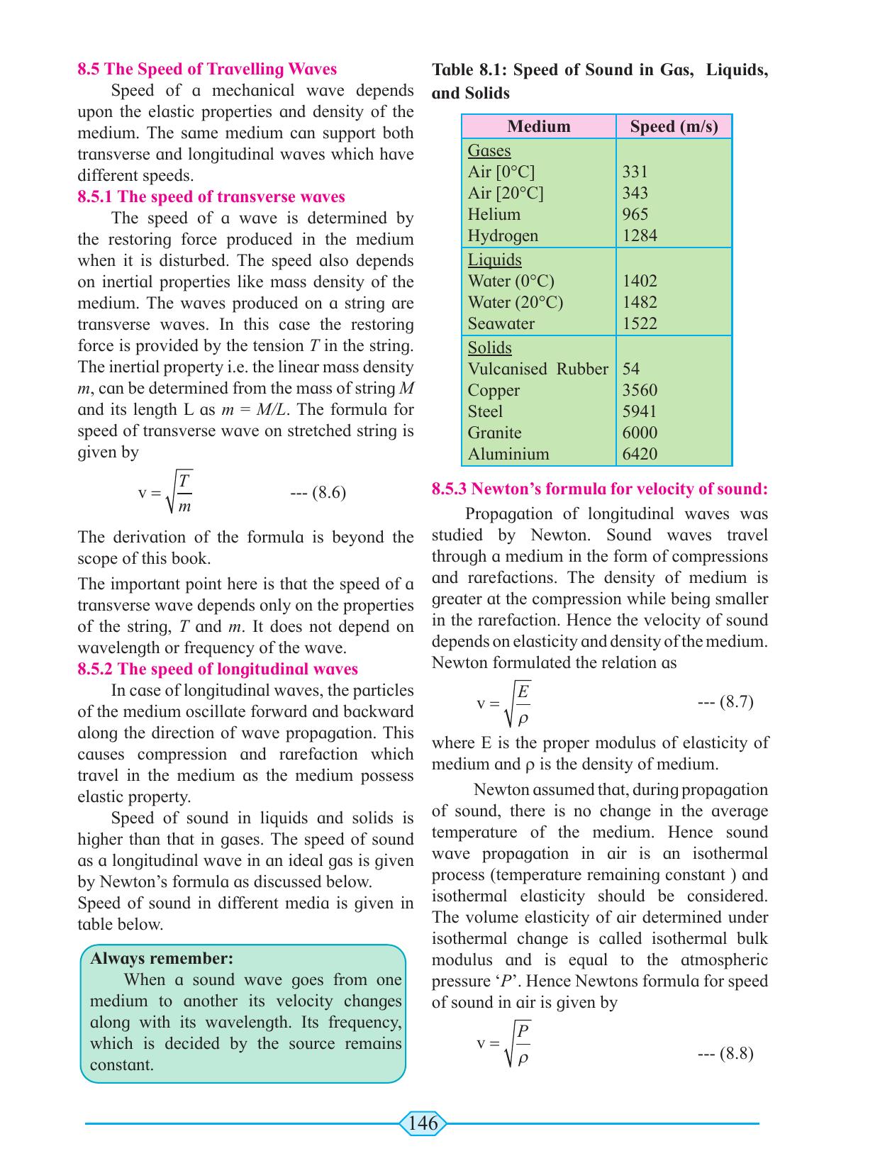 Maharashtra Board Class 11 Physics Textbook - Page 156