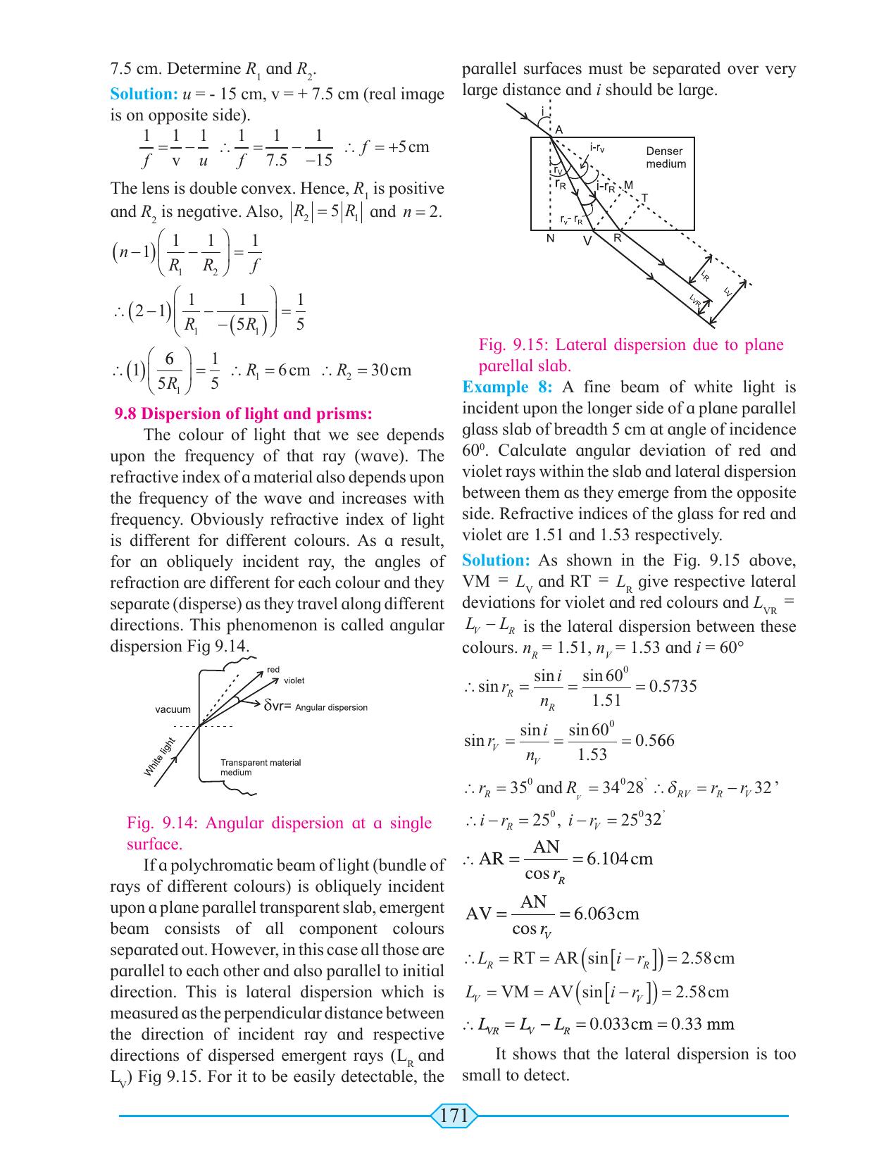 Maharashtra Board Class 11 Physics Textbook - Page 181
