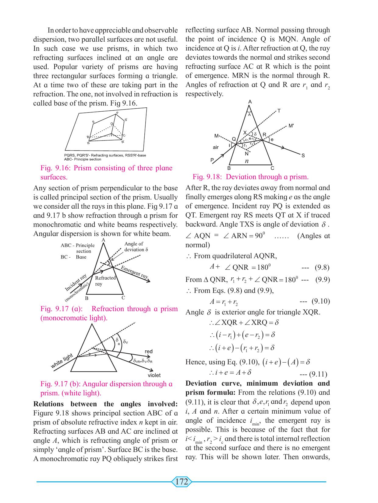 Maharashtra Board Class 11 Physics Textbook - Page 182