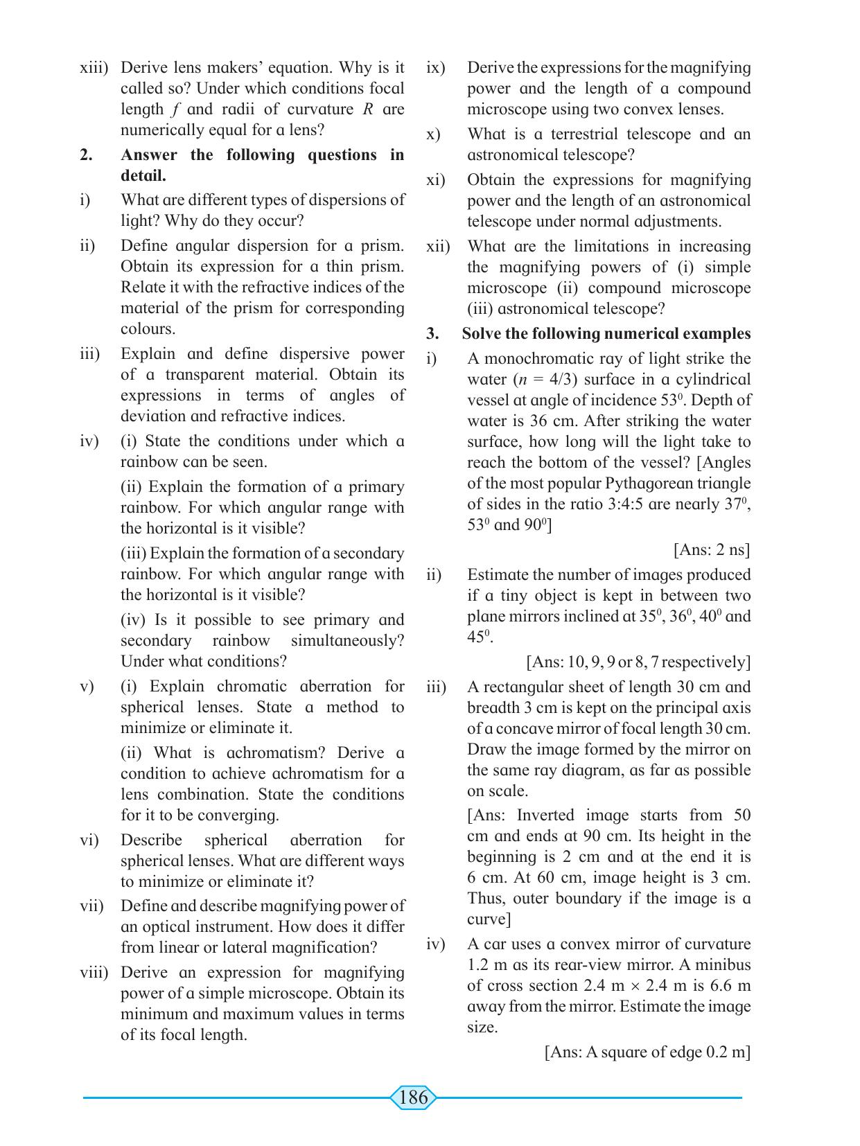 Maharashtra Board Class 11 Physics Textbook - Page 196