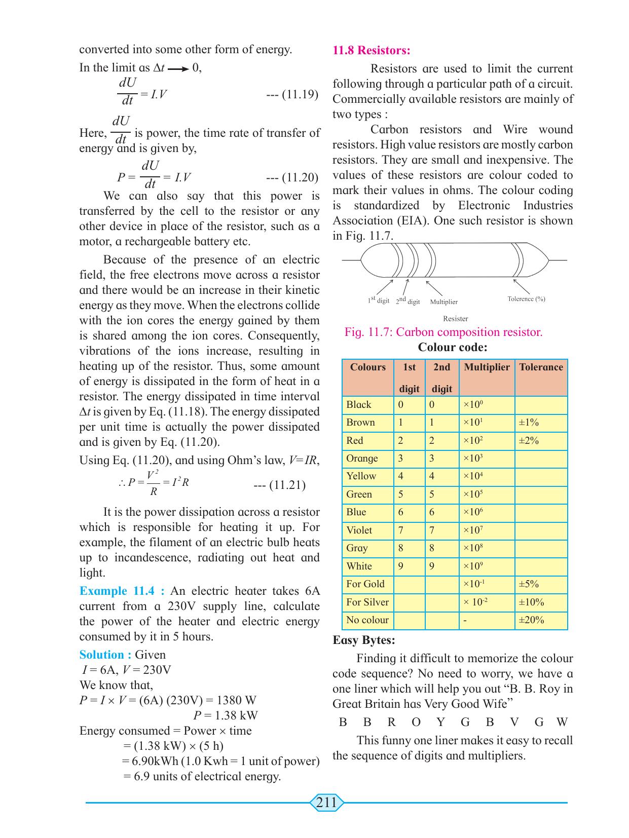 Maharashtra Board Class 11 Physics Textbook - Page 221