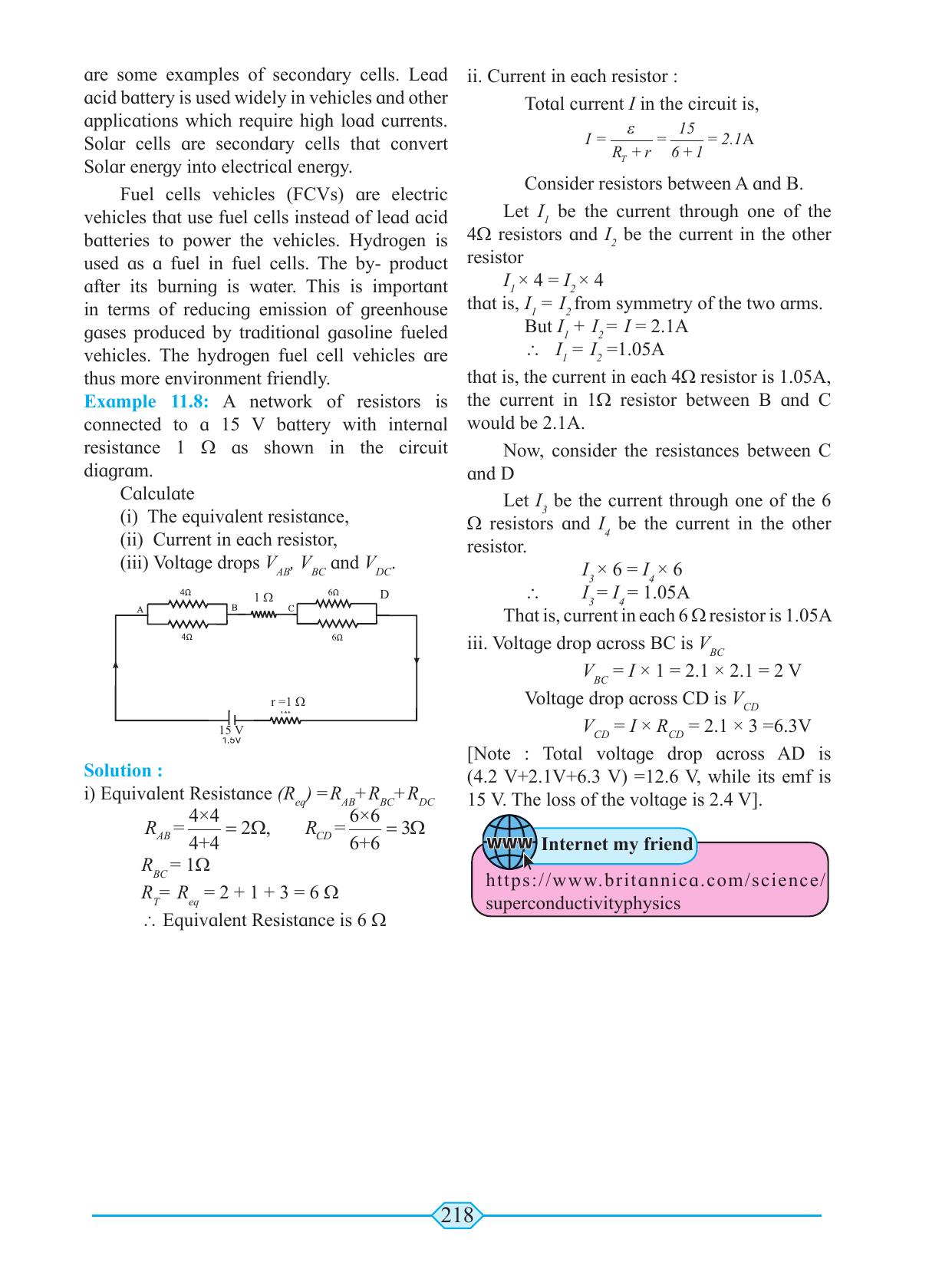 Maharashtra Board Class 11 Physics Textbook - Page 228
