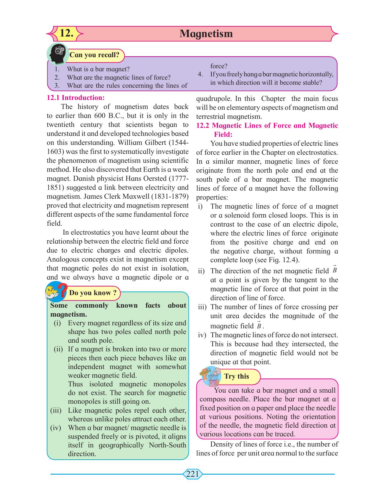 Maharashtra Board Class 11 Physics Textbook - Page 231