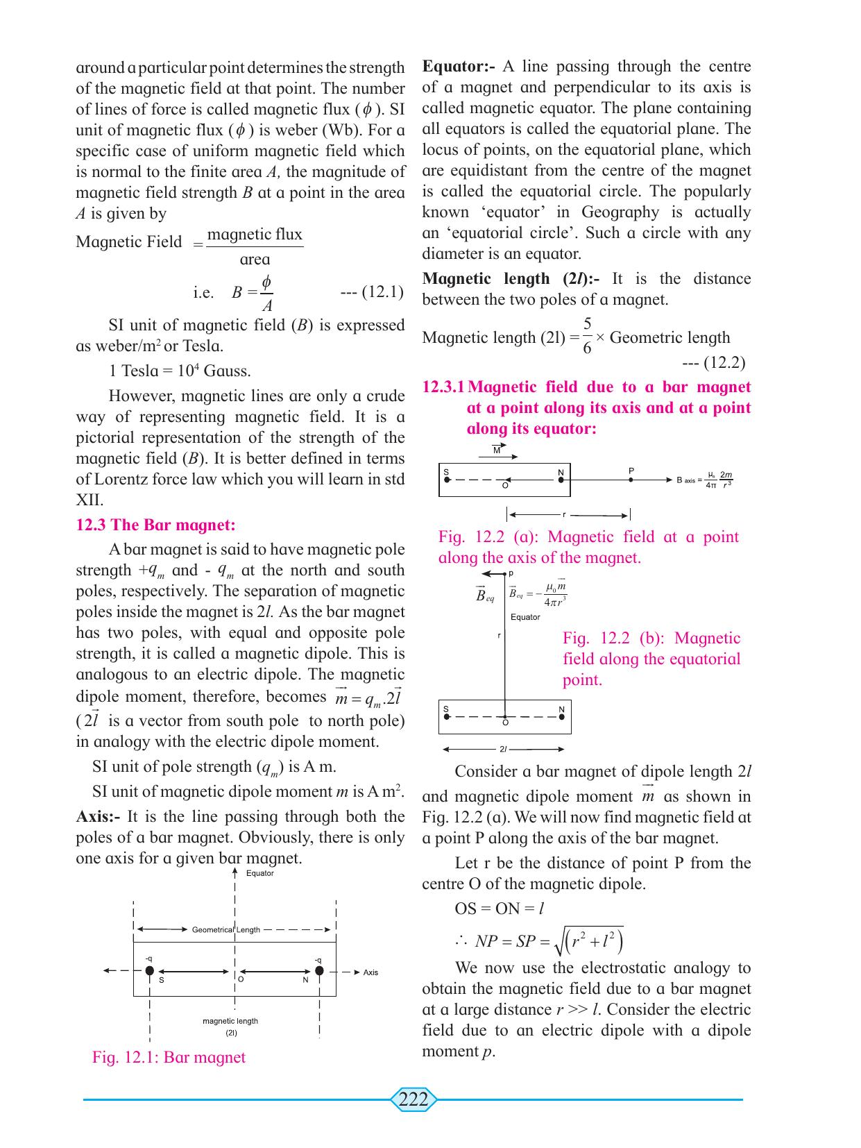 Maharashtra Board Class 11 Physics Textbook - Page 232