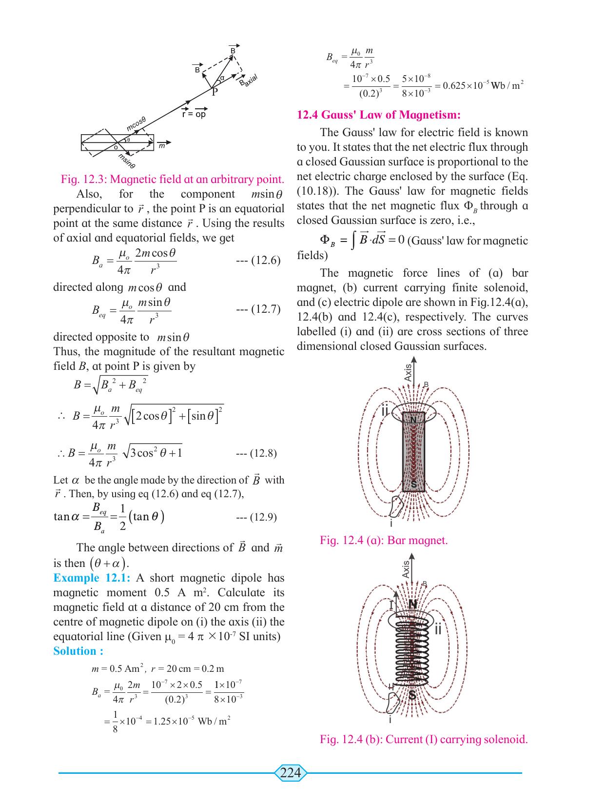 Maharashtra Board Class 11 Physics Textbook - Page 234