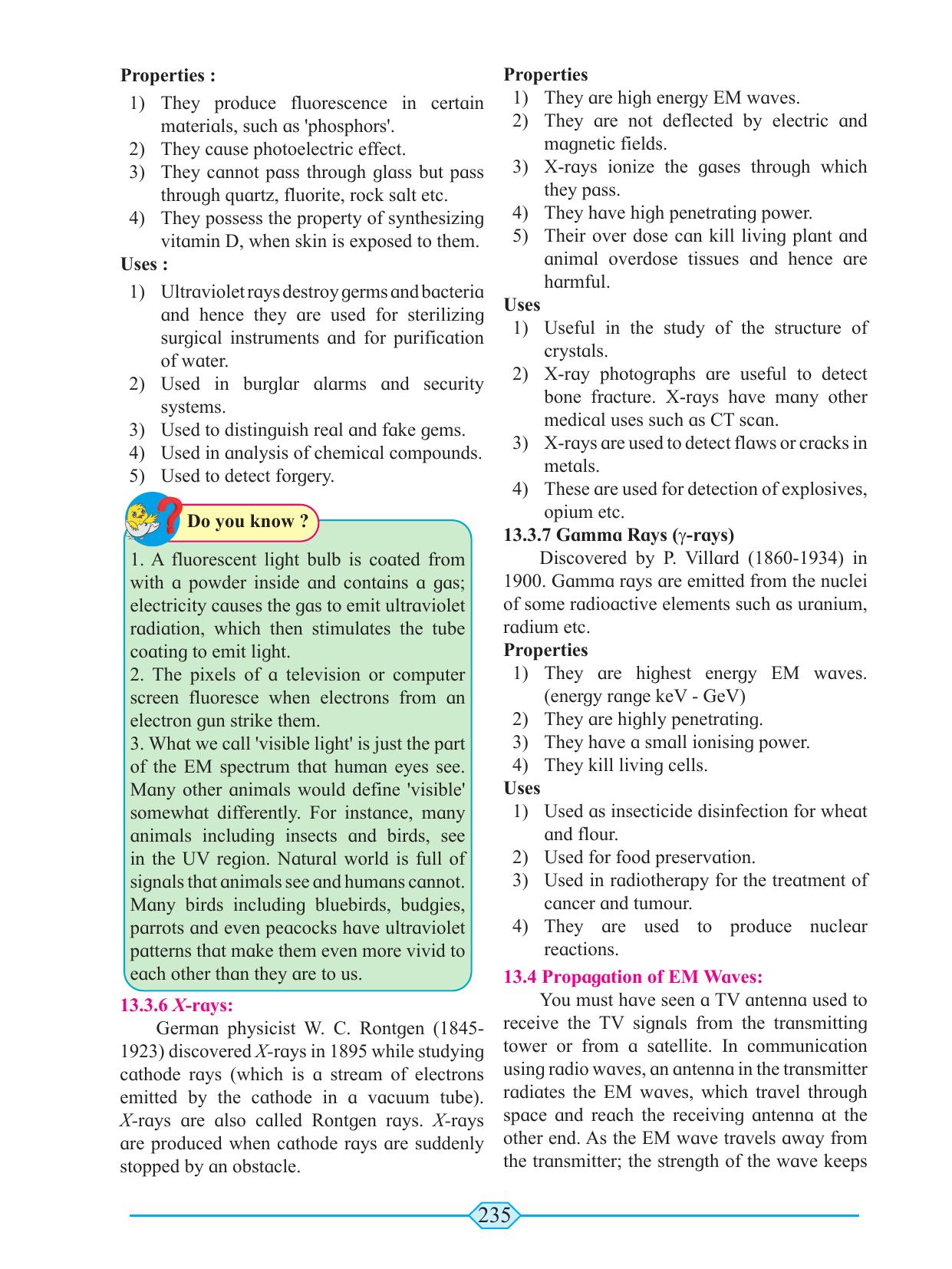 Maharashtra Board Class 11 Physics Textbook - Page 245