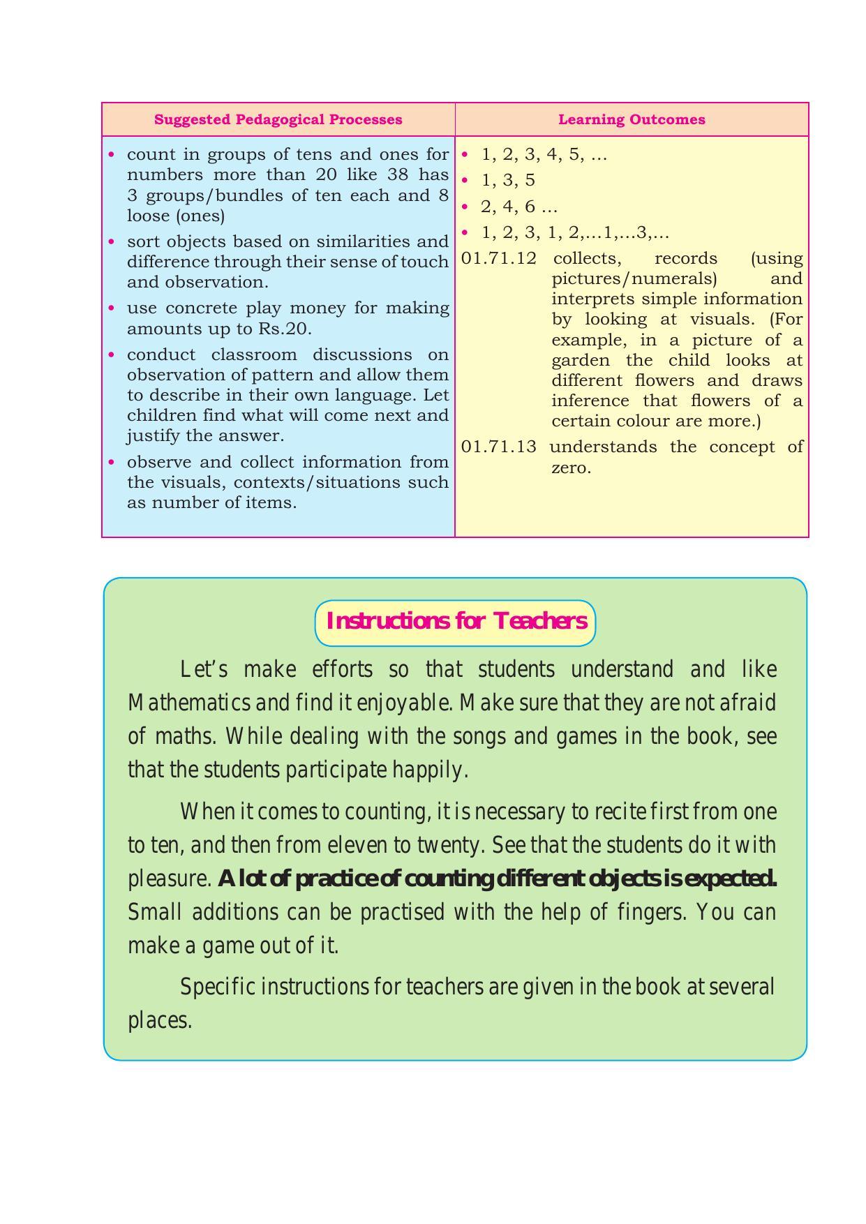 Maharashtra Board Class 1 Maths Textbook - Page 9