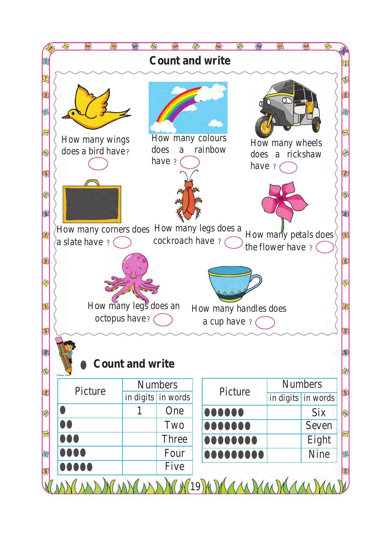 Maharashtra Board Class 1 Maths Textbook - Page 29