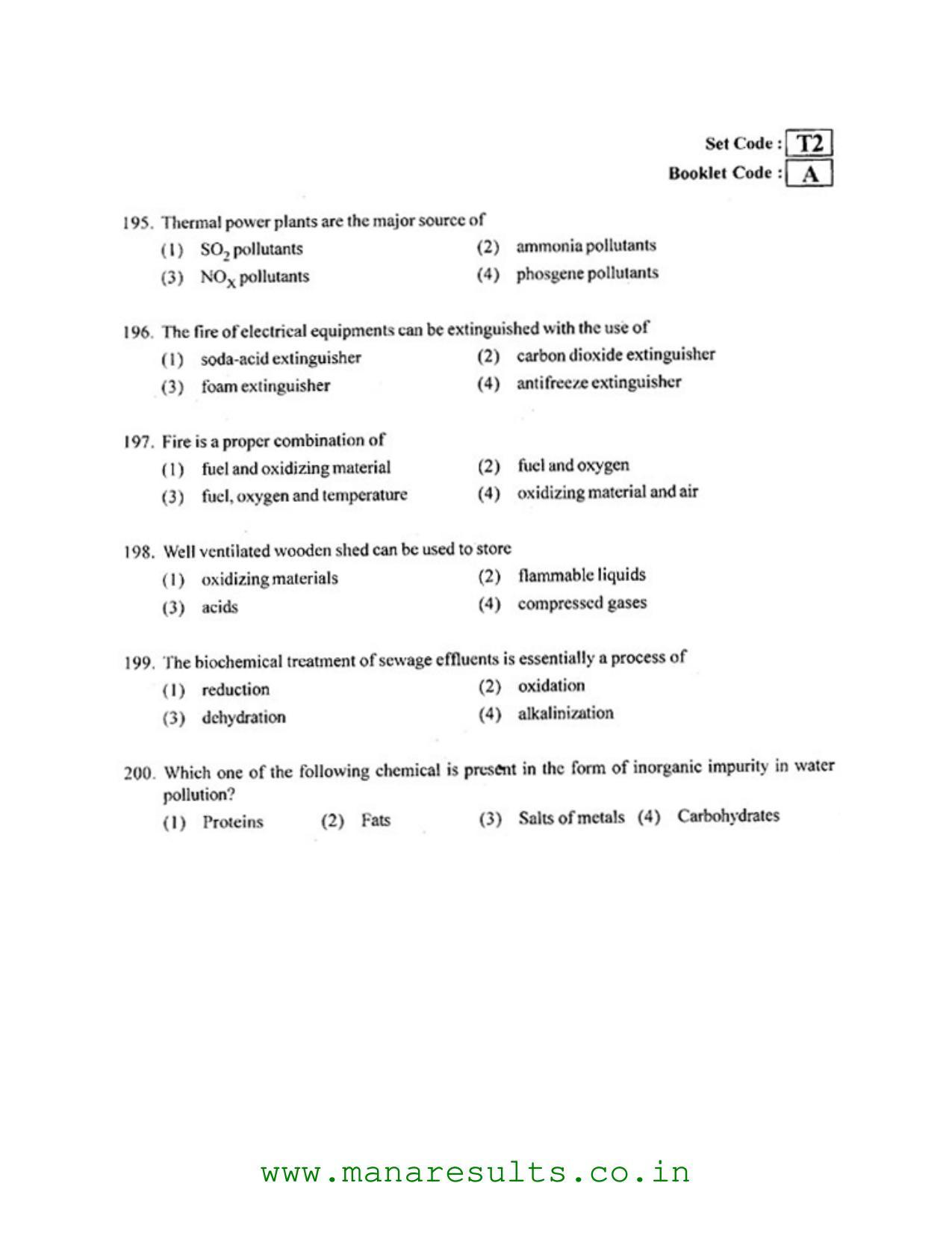 AP ECET 2016 Chemical Engineering Old Previous Question Papers - Page 27