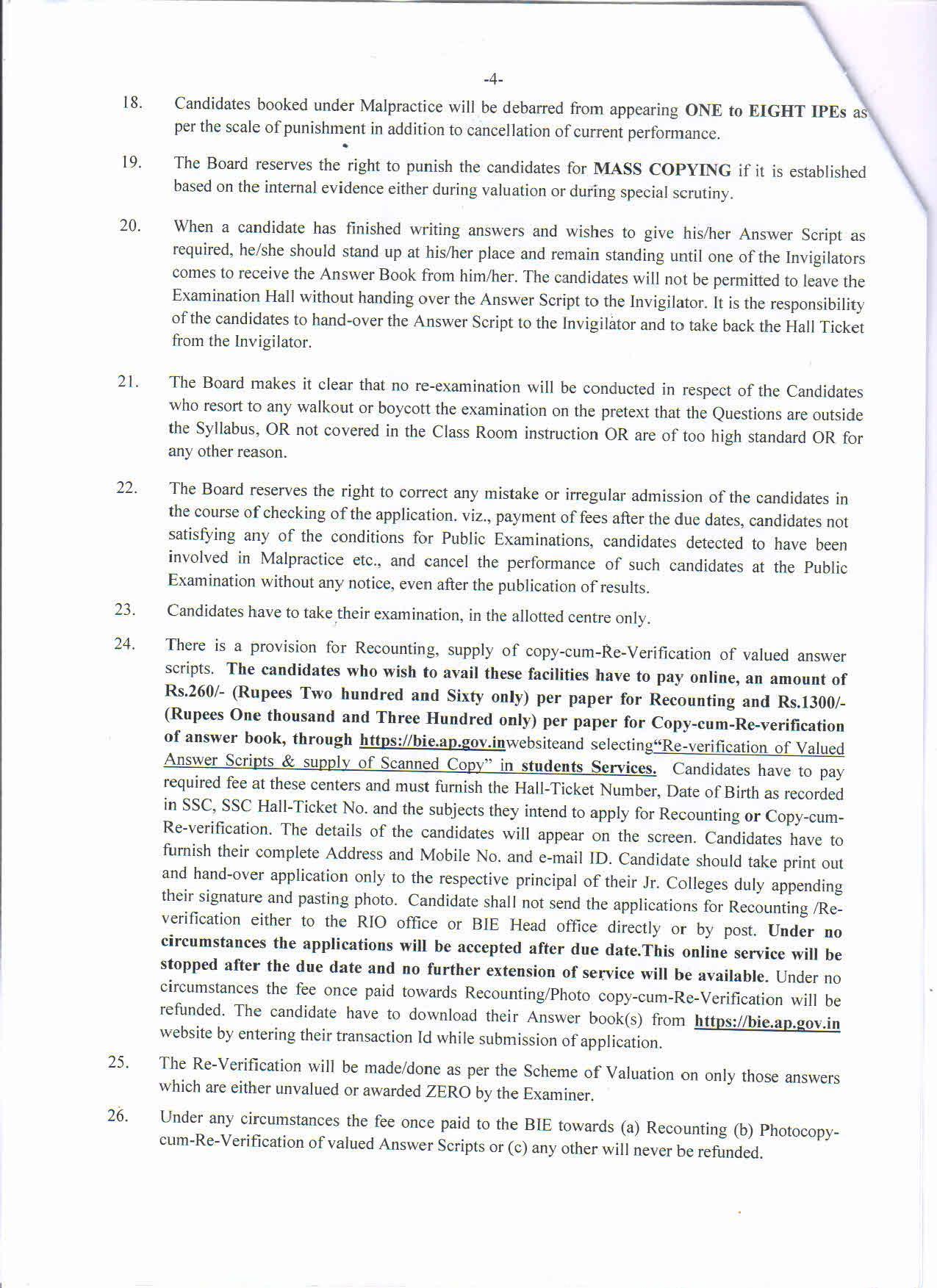 AP Intermediate Time Table 2023 - Page 4