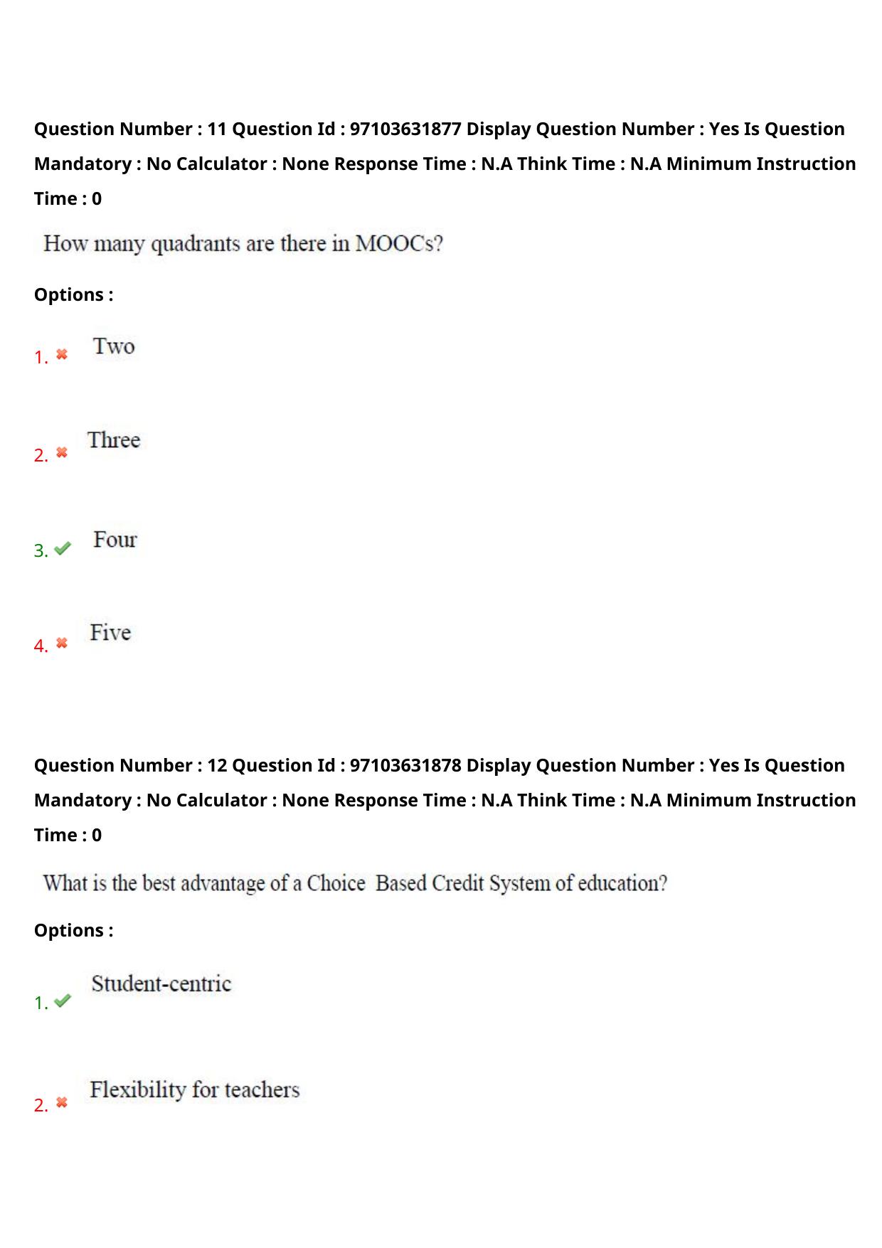 AP RCET 2024 Hindi Question Paper (03-05-2024 (Friday) Session-II) - Page 8