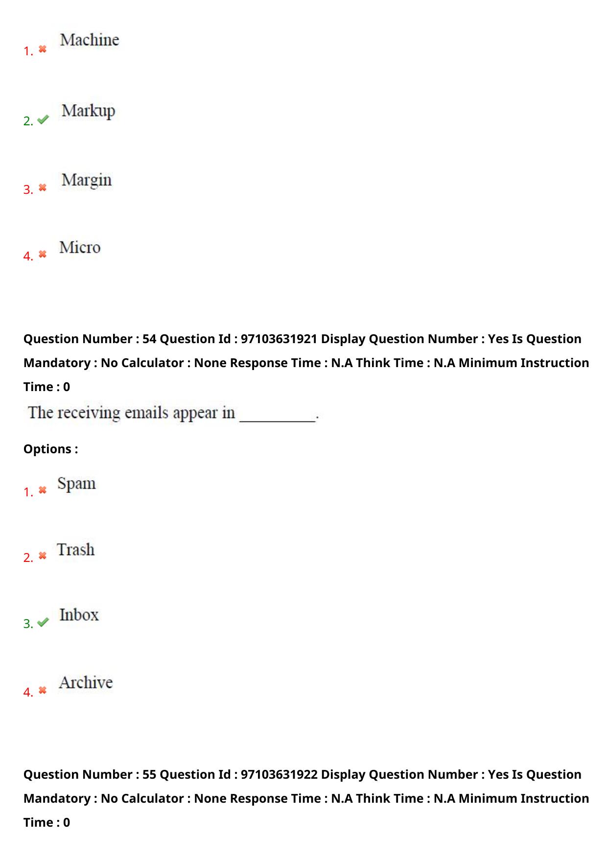 AP RCET 2024 Hindi Question Paper (03-05-2024 (Friday) Session-II) - Page 32