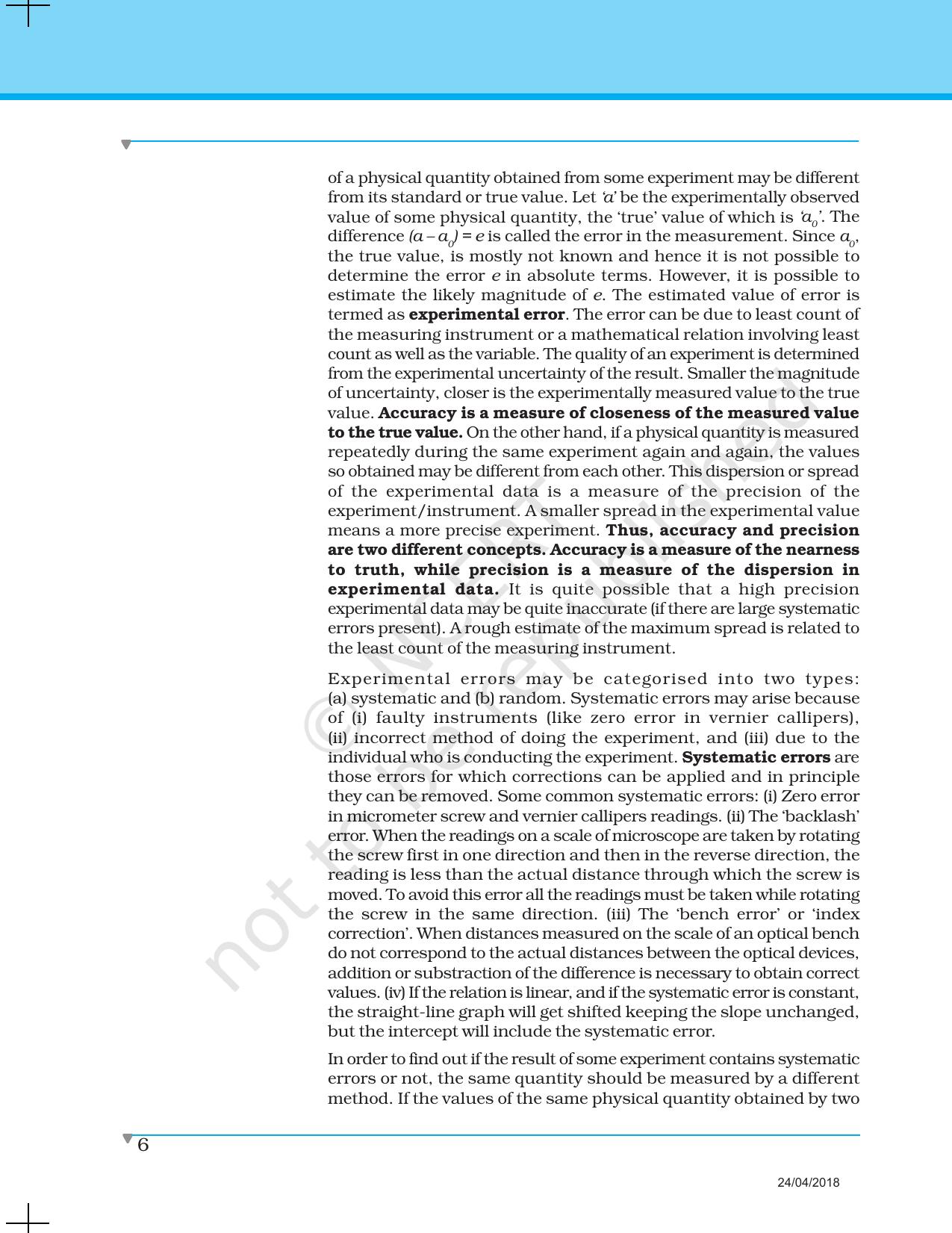 NCERT Laboratory Manuals for Class XII Physics Introduction to Major