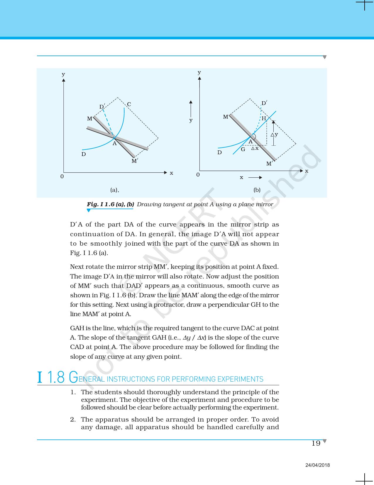 NCERT Laboratory Manuals for Class XII Physics - Introduction to Major skills in Physics practical work - Page 19