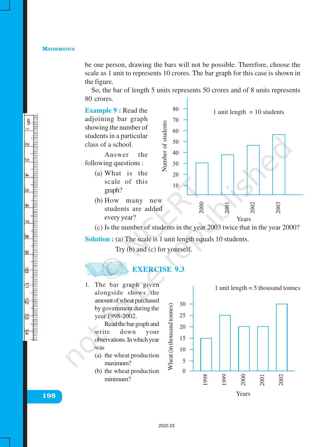 NCERT Book for Class 6 Maths: Chapter 9-Data Handling - IndCareer Schools