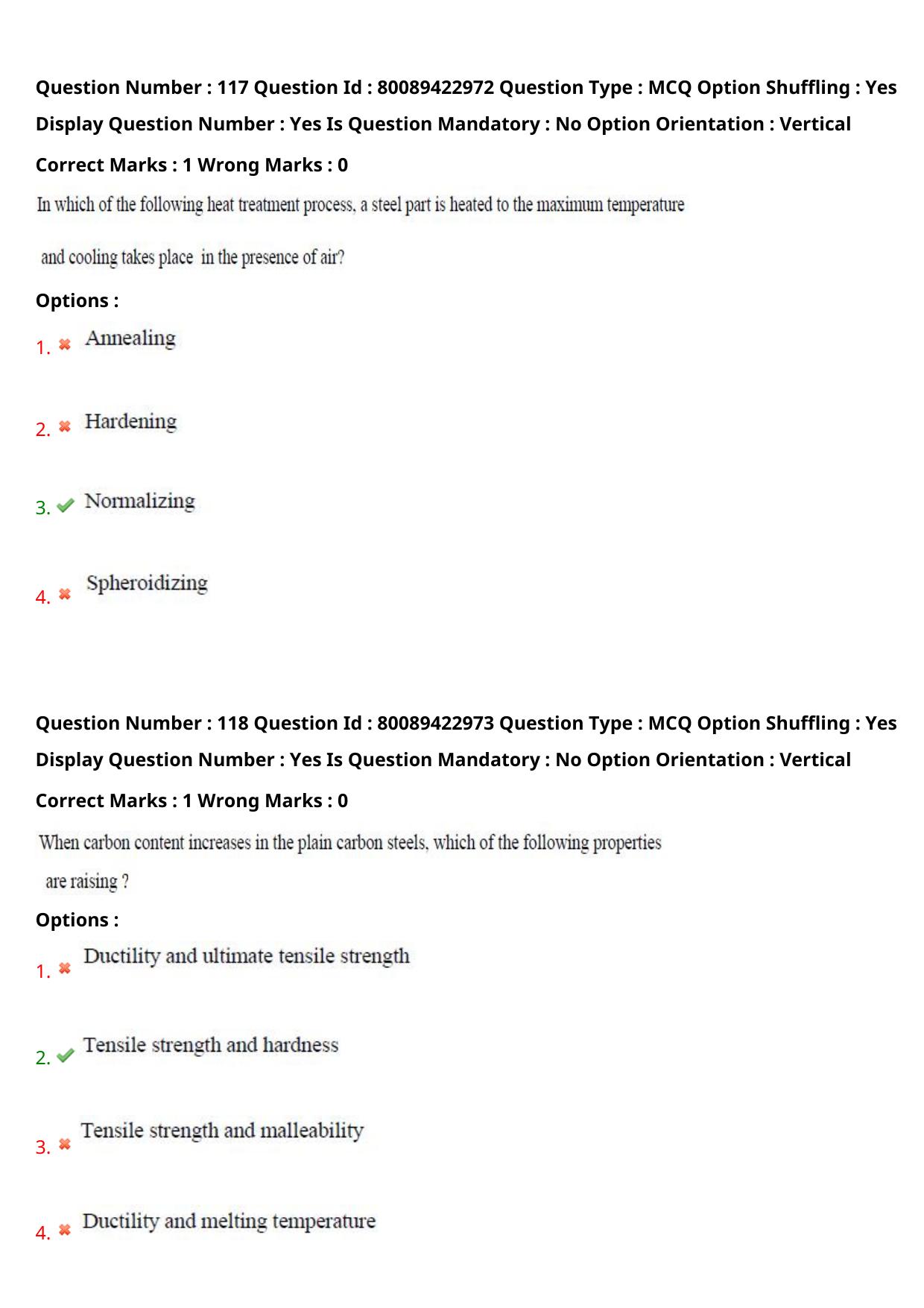 TS ECET 2021 Mechanical Engineering Question Paper - Page 65
