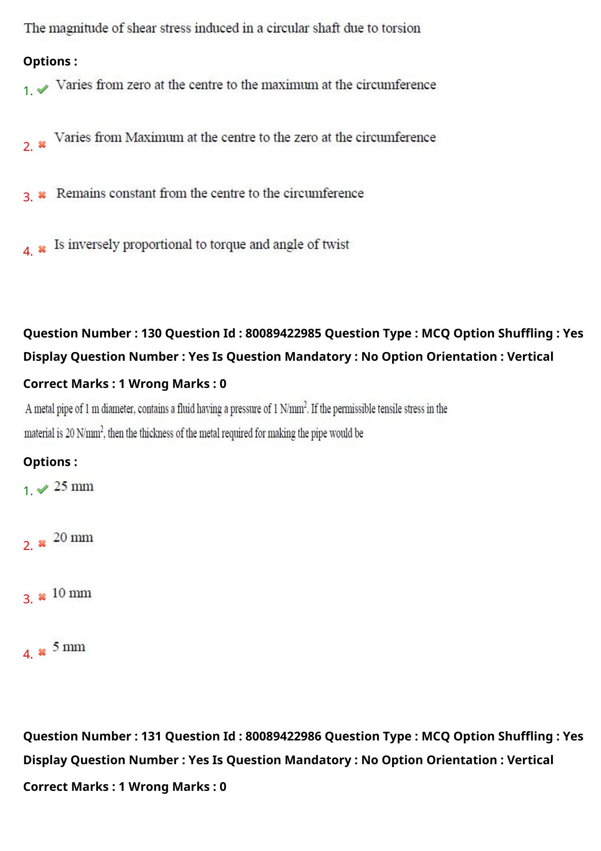 TS ECET 2021 Mechanical Engineering Question Paper - Page 71