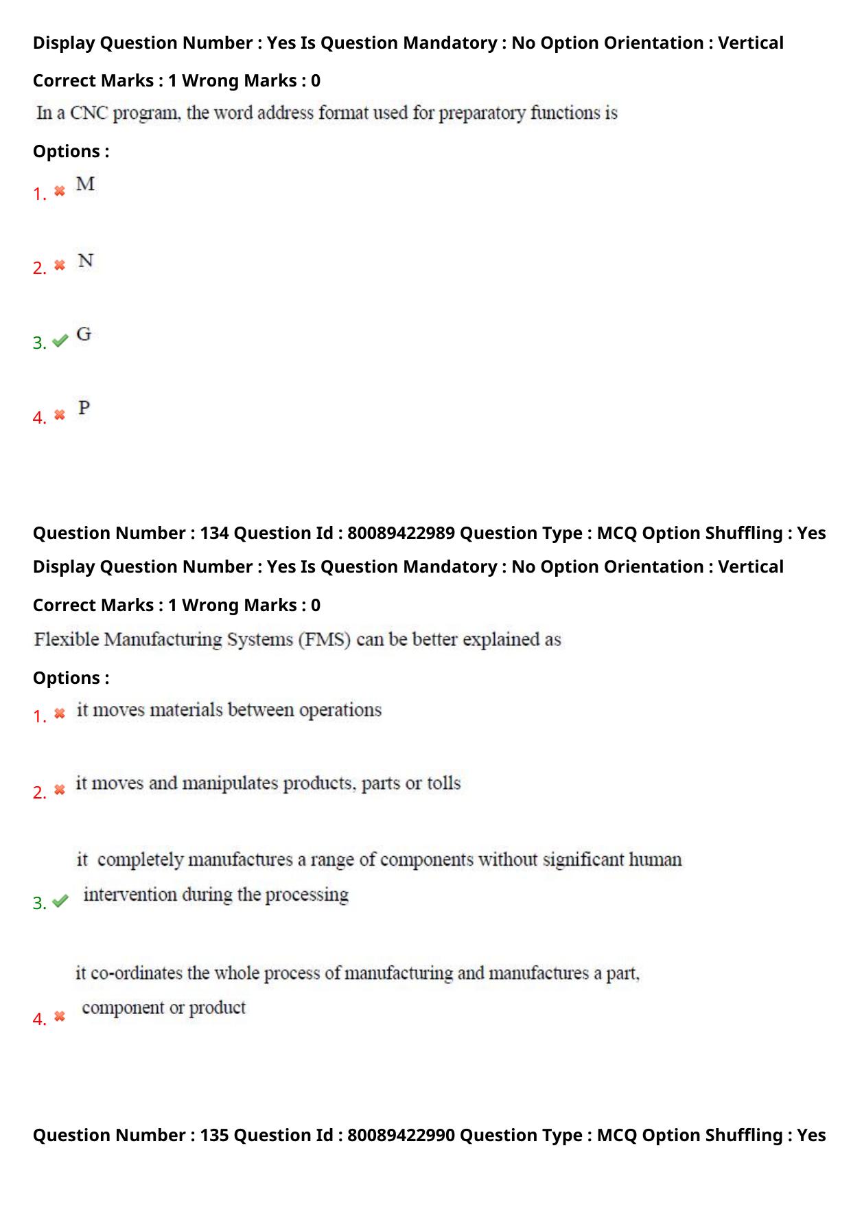 TS ECET 2021 Mechanical Engineering Question Paper - Page 73