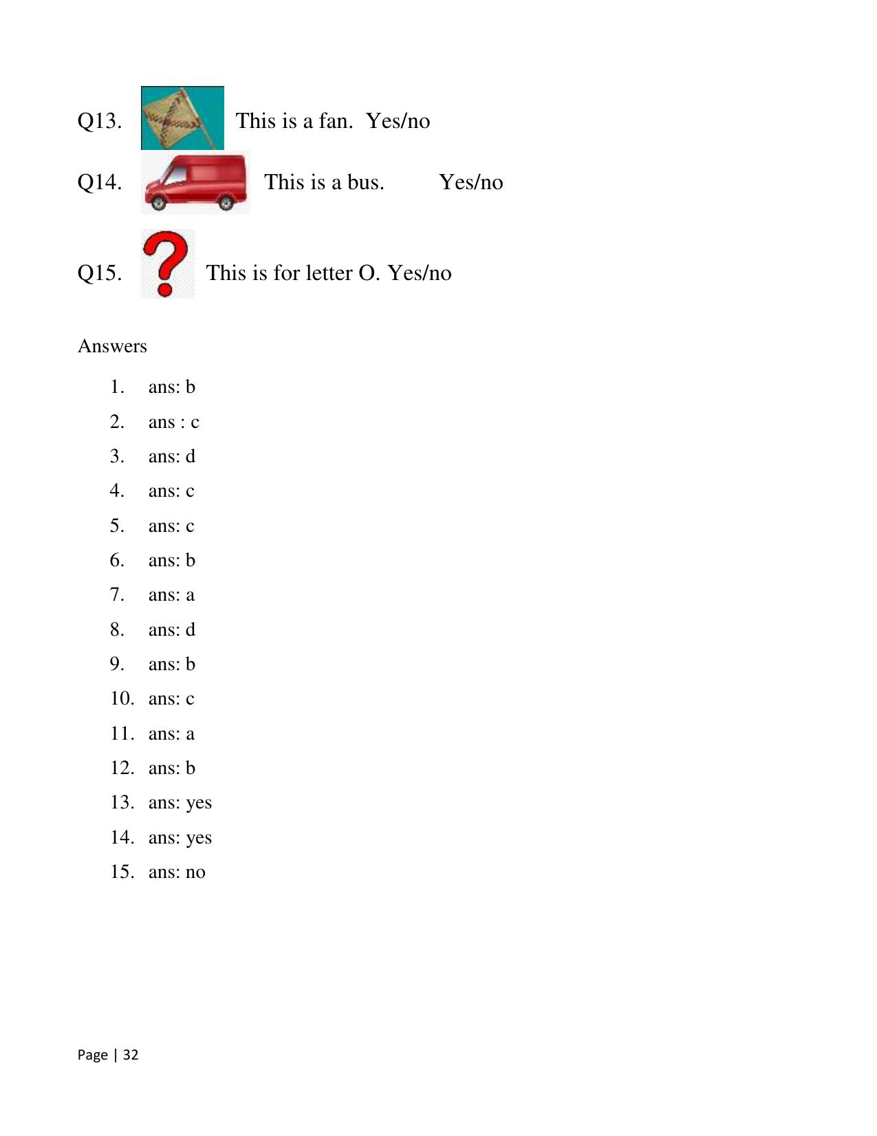Chhattisgarh Board Class 2 English Question Bank - Page 37