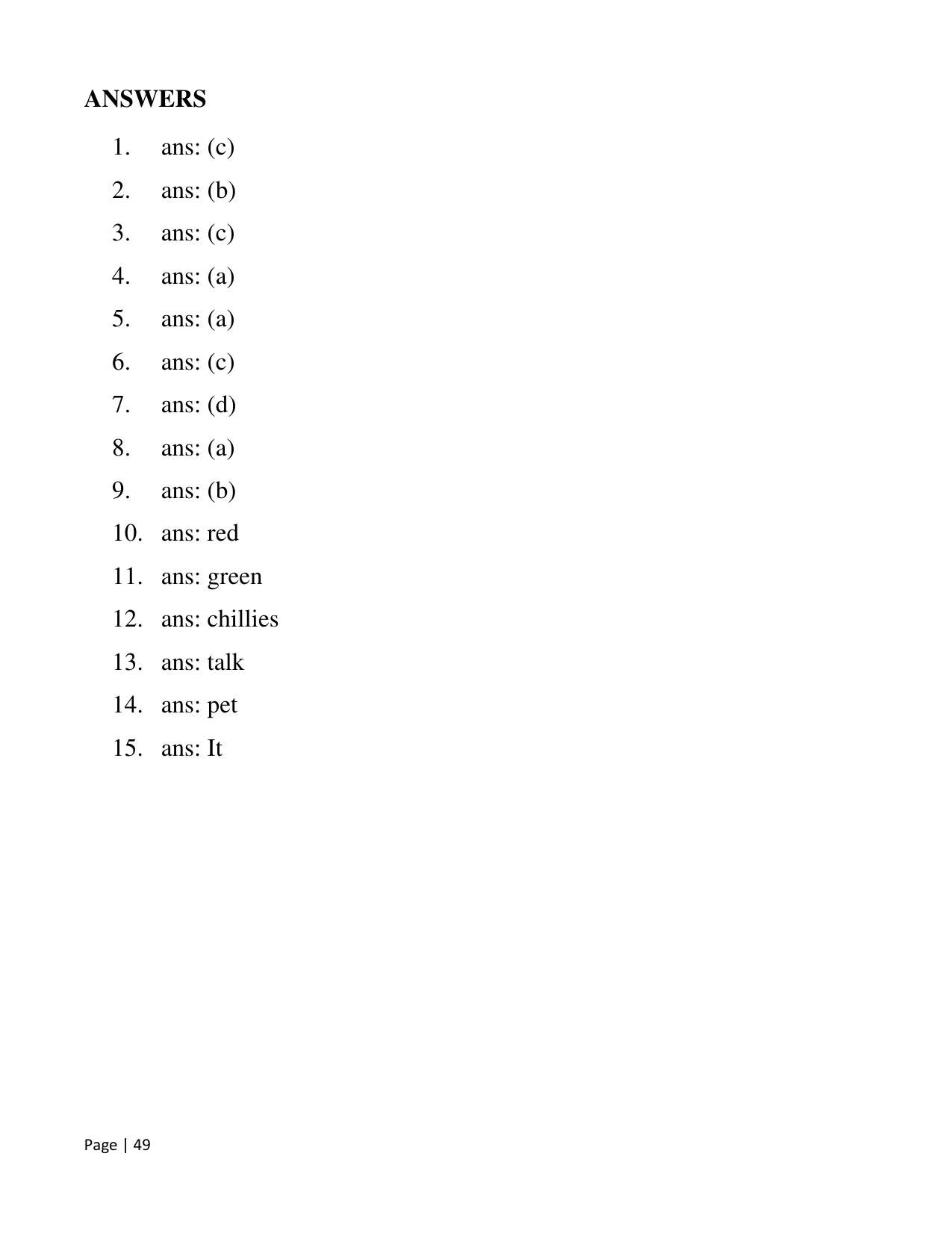 Chhattisgarh Board Class 2 English Question Bank - Page 54
