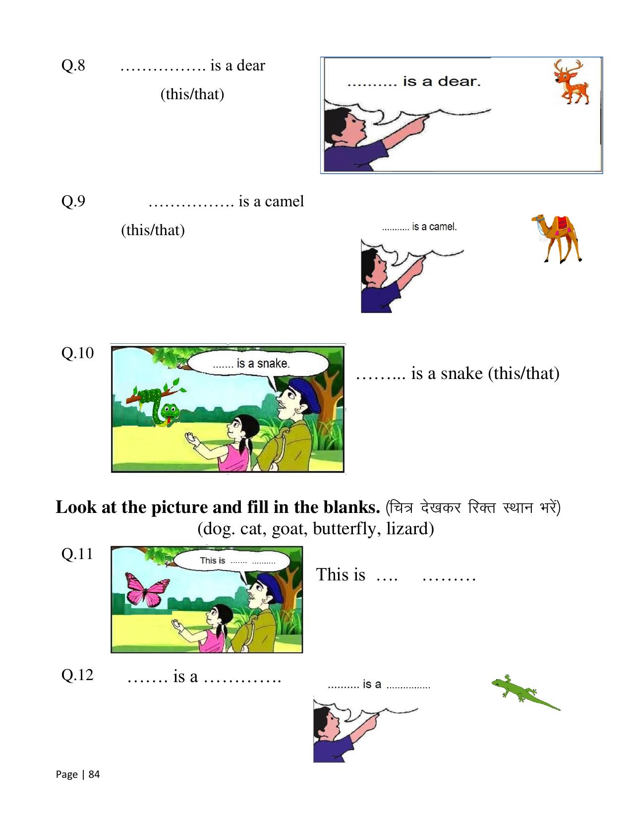 Chhattisgarh Board Class 2 English Question Bank - Page 89