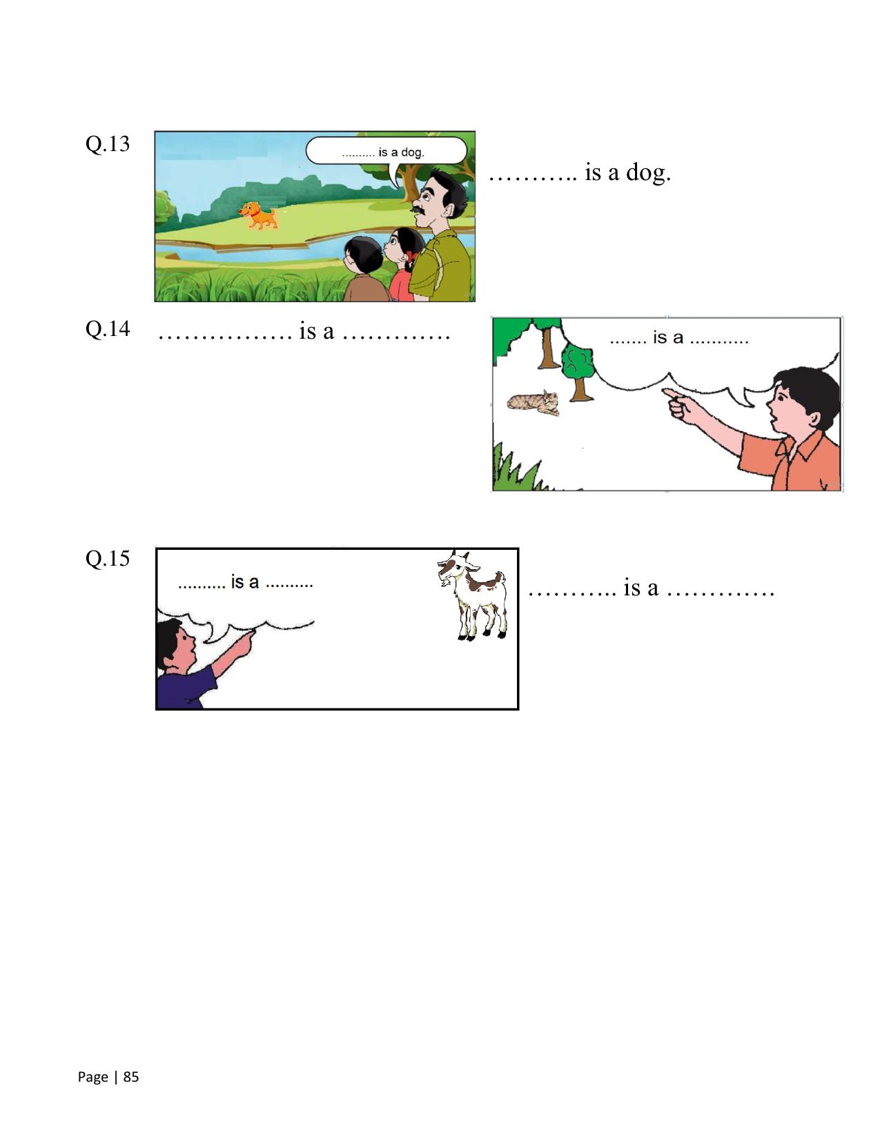 Chhattisgarh Board Class 2 English Question Bank - Page 90