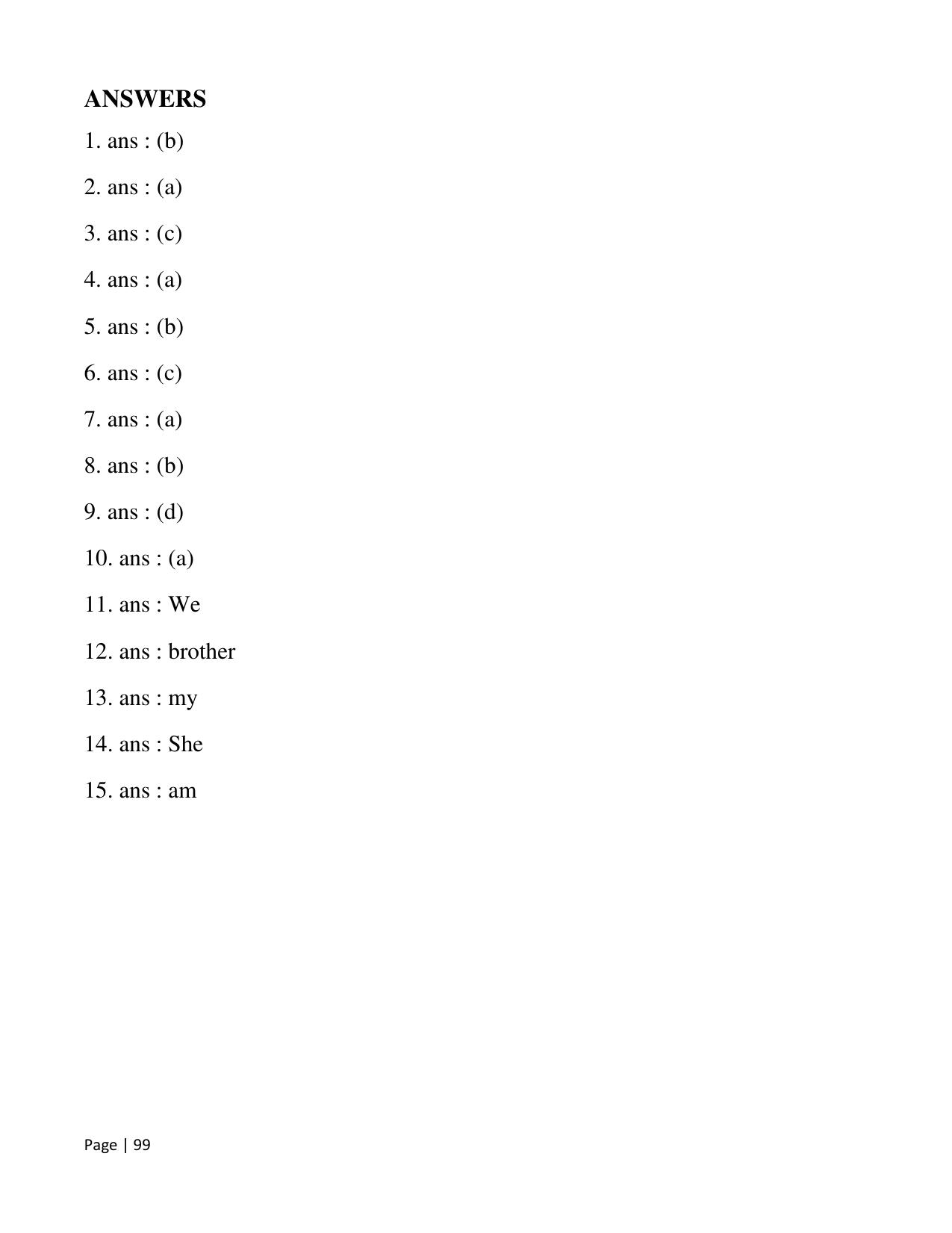Chhattisgarh Board Class 2 English Question Bank - Page 104