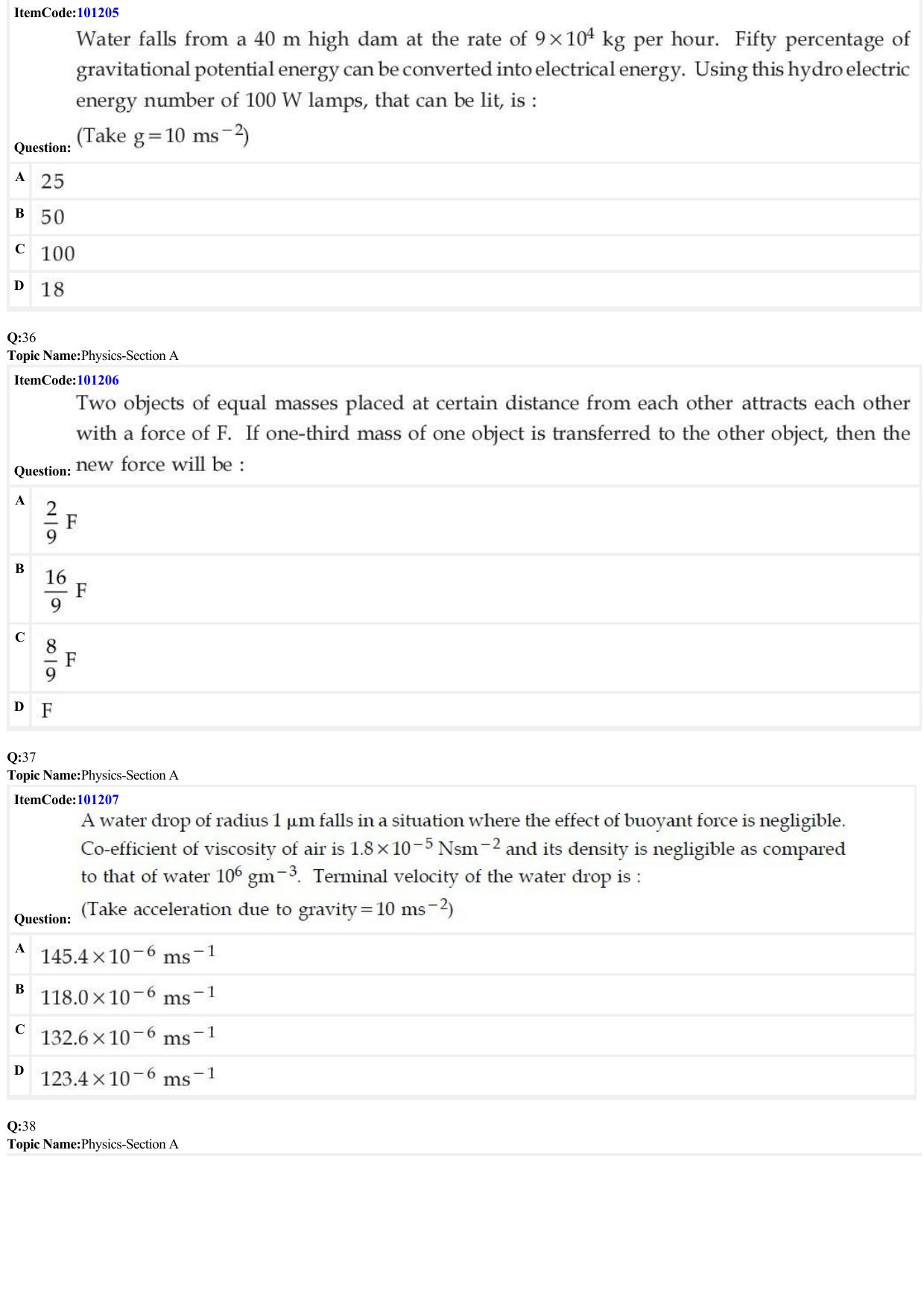 JEE Mains 2022: BTech English (Shift 2) 28-06-2022 Question Paper - Page 11