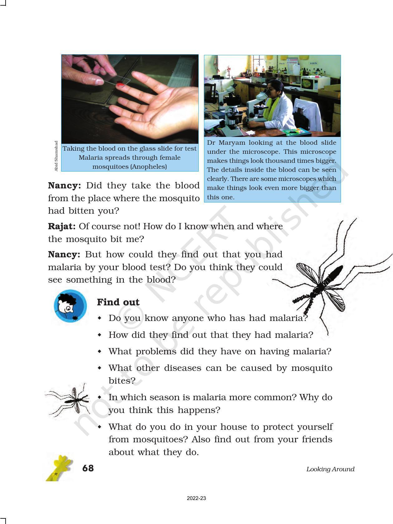 NCERT Book for Class 5 EVS Chapter 8 A Treat for Mosquitoes - Page 2