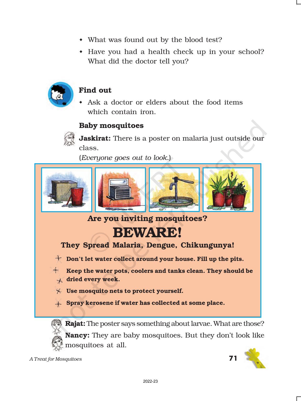 NCERT Book for Class 5 EVS Chapter 8 A Treat for Mosquitoes - Page 5