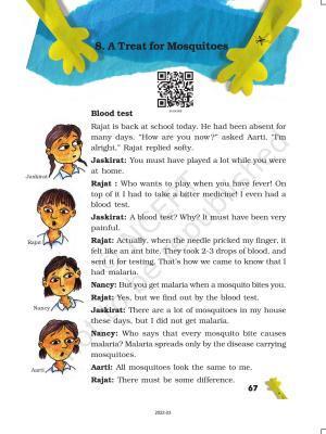 NCERT Book for Class 5 EVS Chapter 8 A Treat for Mosquitoes