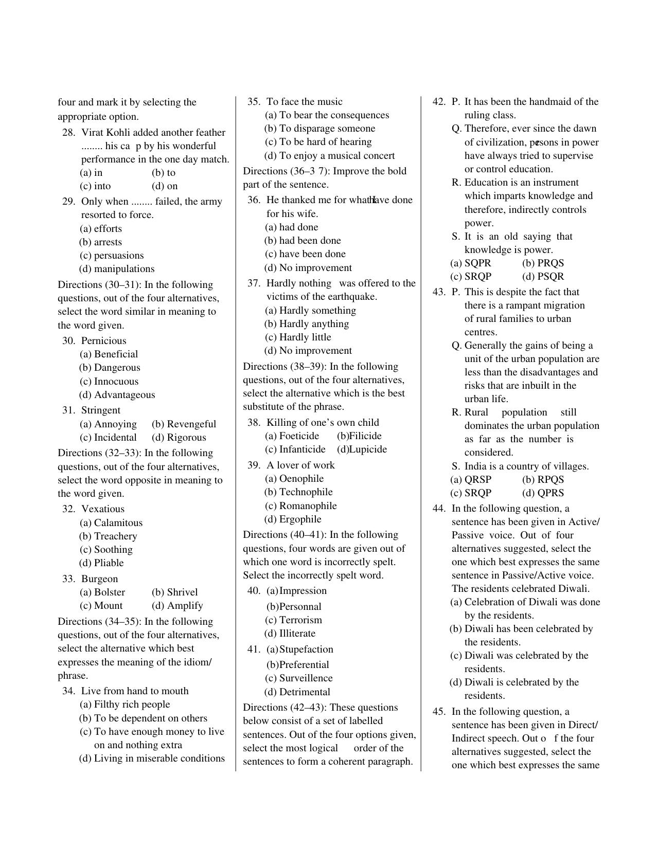 CUET English Sample Paper 12 - Page 3