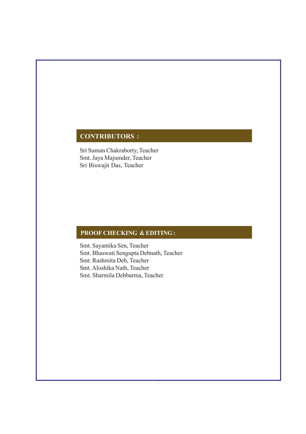 Tripura Board Class 7 Social Science English Version Workbooks - Page 4