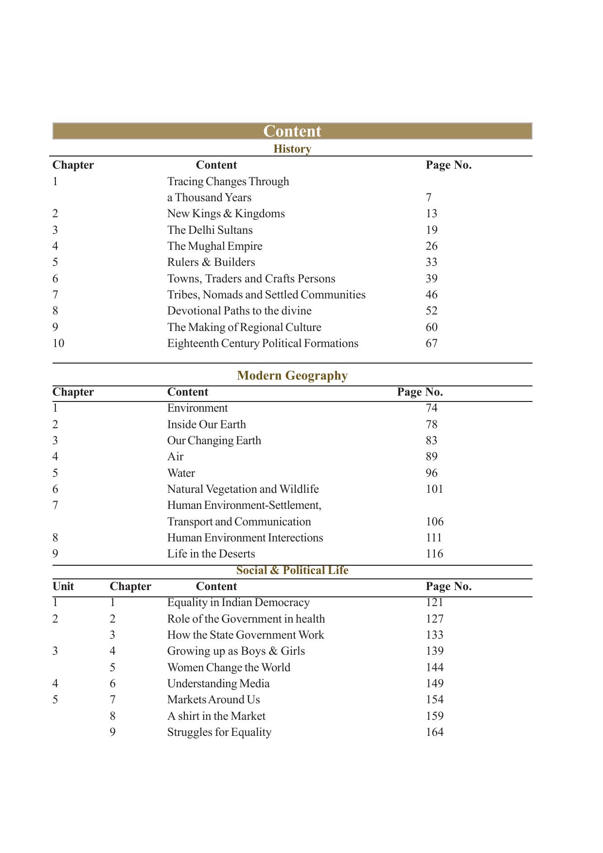 Tripura Board Class 7 Social Science English Version Workbooks - Page 5