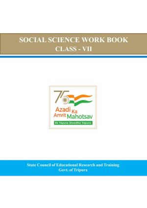 Tripura Board Class 7 Social Science English Version Workbooks