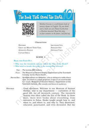 NCERT Book for Class 10 English Footprints Without Feet Chapter 10 The Book that Saved the Earth