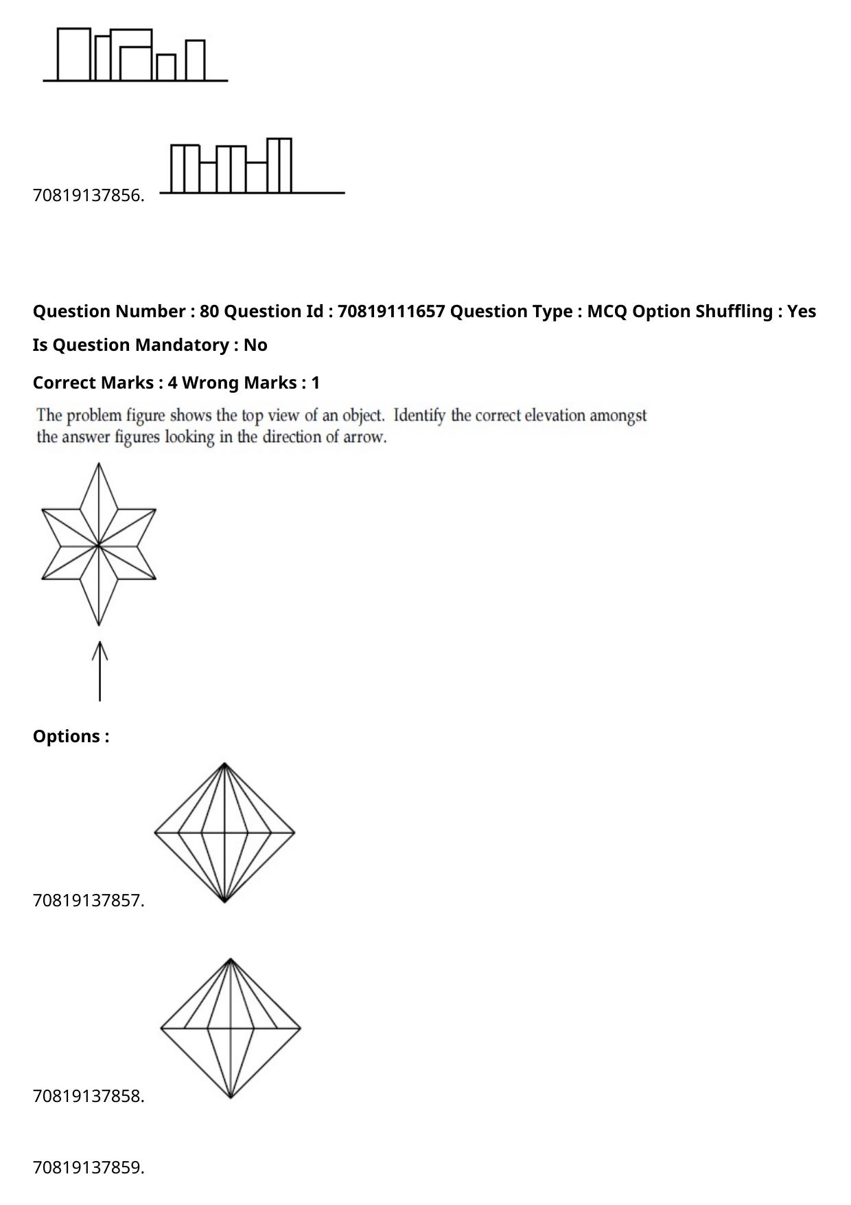 JEE Mains 2021: B.Arch Kannada	(Shift 2) 23-02-2021 Question Paper - Page 110