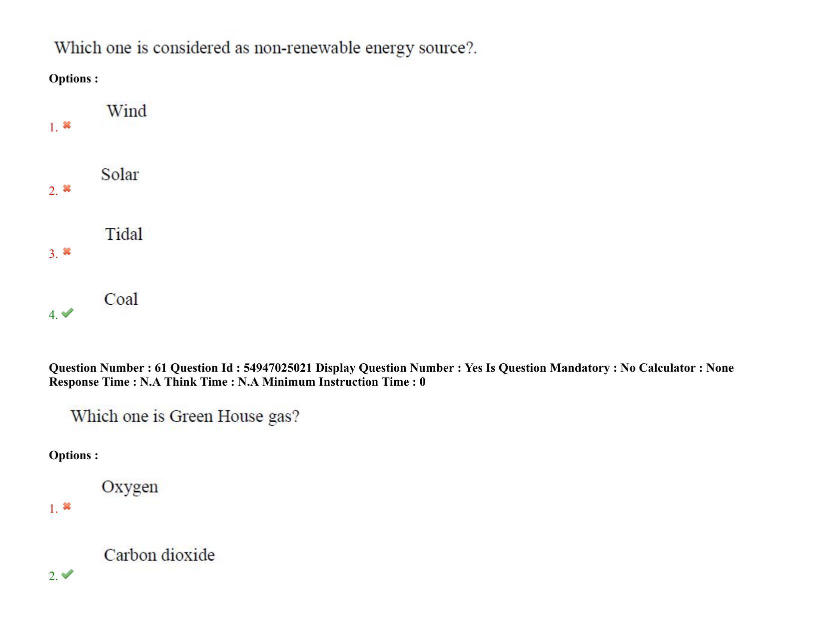 AP RCET 2022: Home Science - 18-10-2022 (Tuesday) Session-I: Question Paper With keys - Page 48