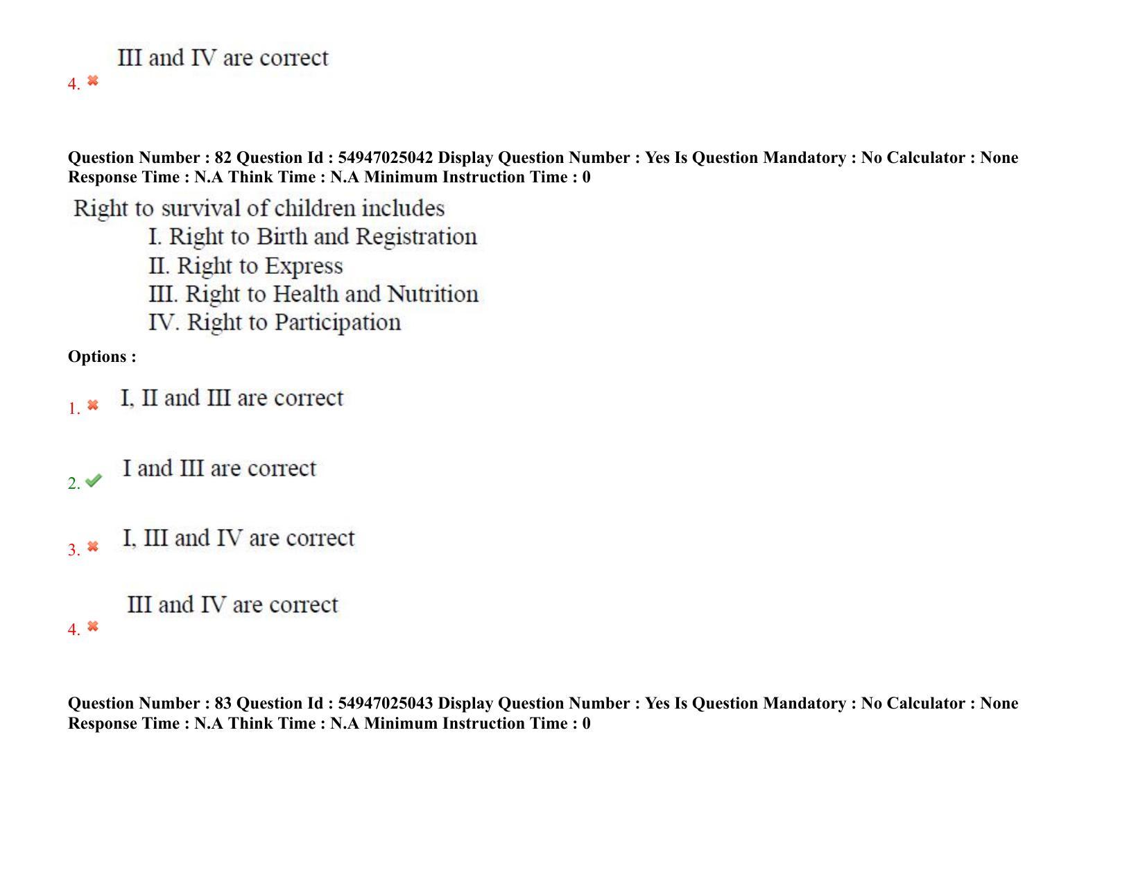 AP RCET 2022: Home Science - 18-10-2022 (Tuesday) Session-I: Question Paper With keys - Page 63