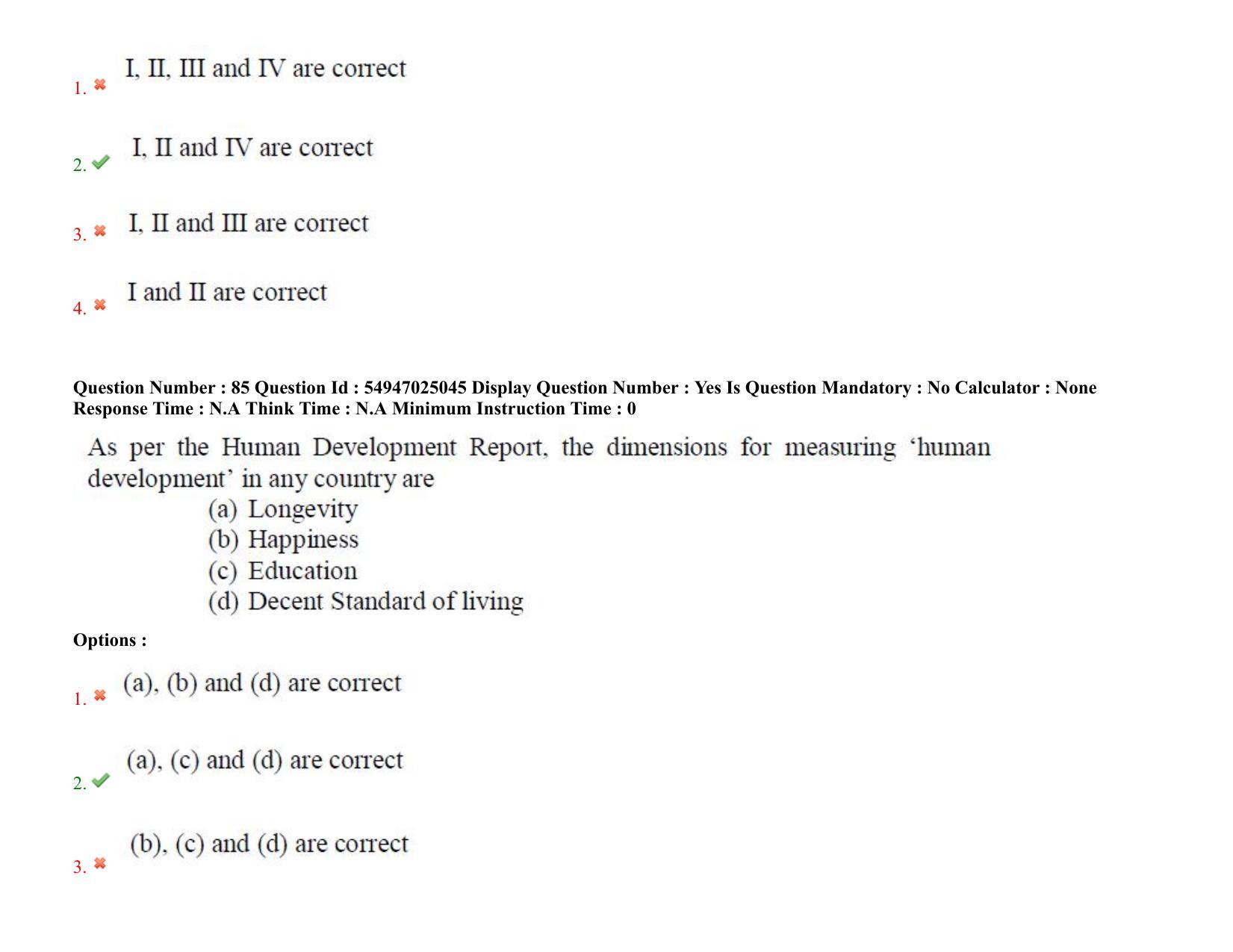 AP RCET 2022: Home Science - 18-10-2022 (Tuesday) Session-I: Question Paper With keys - Page 65