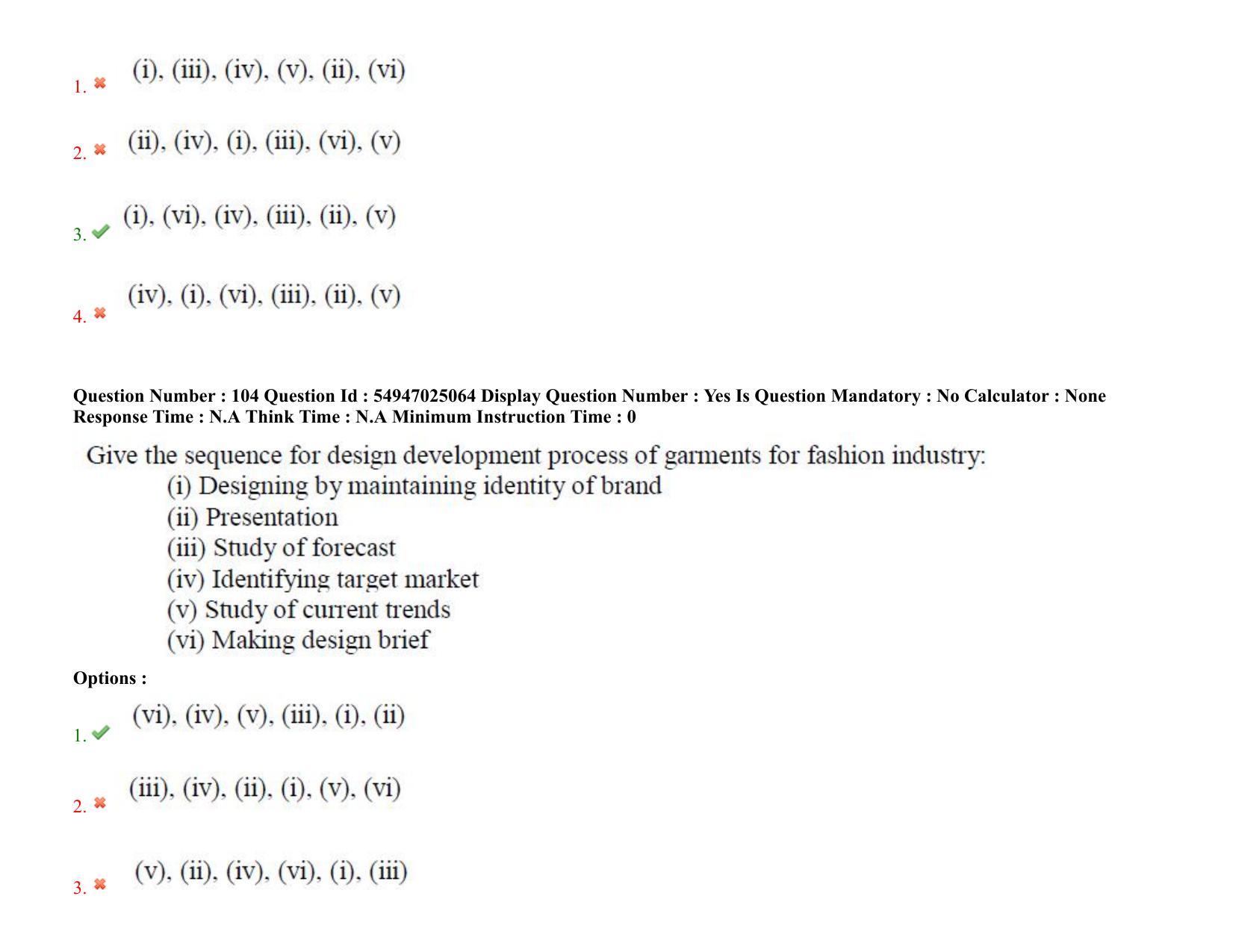 AP RCET 2022: Home Science - 18-10-2022 (Tuesday) Session-I: Question Paper With keys - Page 78