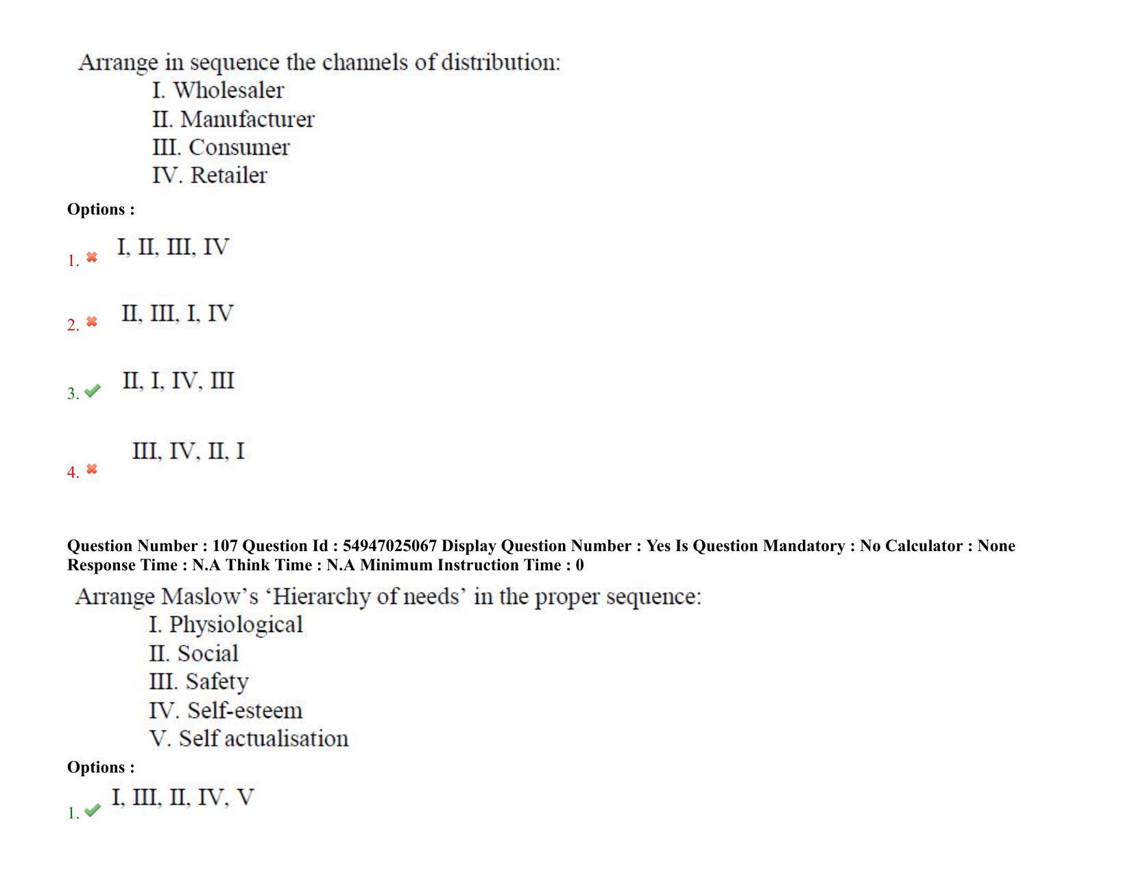 AP RCET 2022: Home Science - 18-10-2022 (Tuesday) Session-I: Question Paper With keys - Page 80