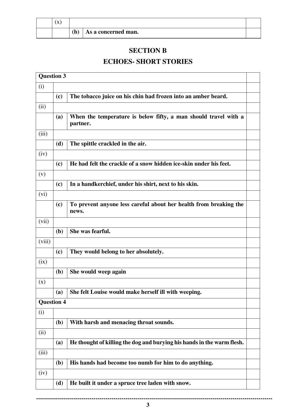SEMESTER 1 EXAMINATION ENGLISH PAPER 2 (801B) (LITERATURE IN ENGLISH) - Page 3