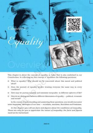 NCERT Book for Class 11 Political Science (Political Theory) Chapter 3 Equality