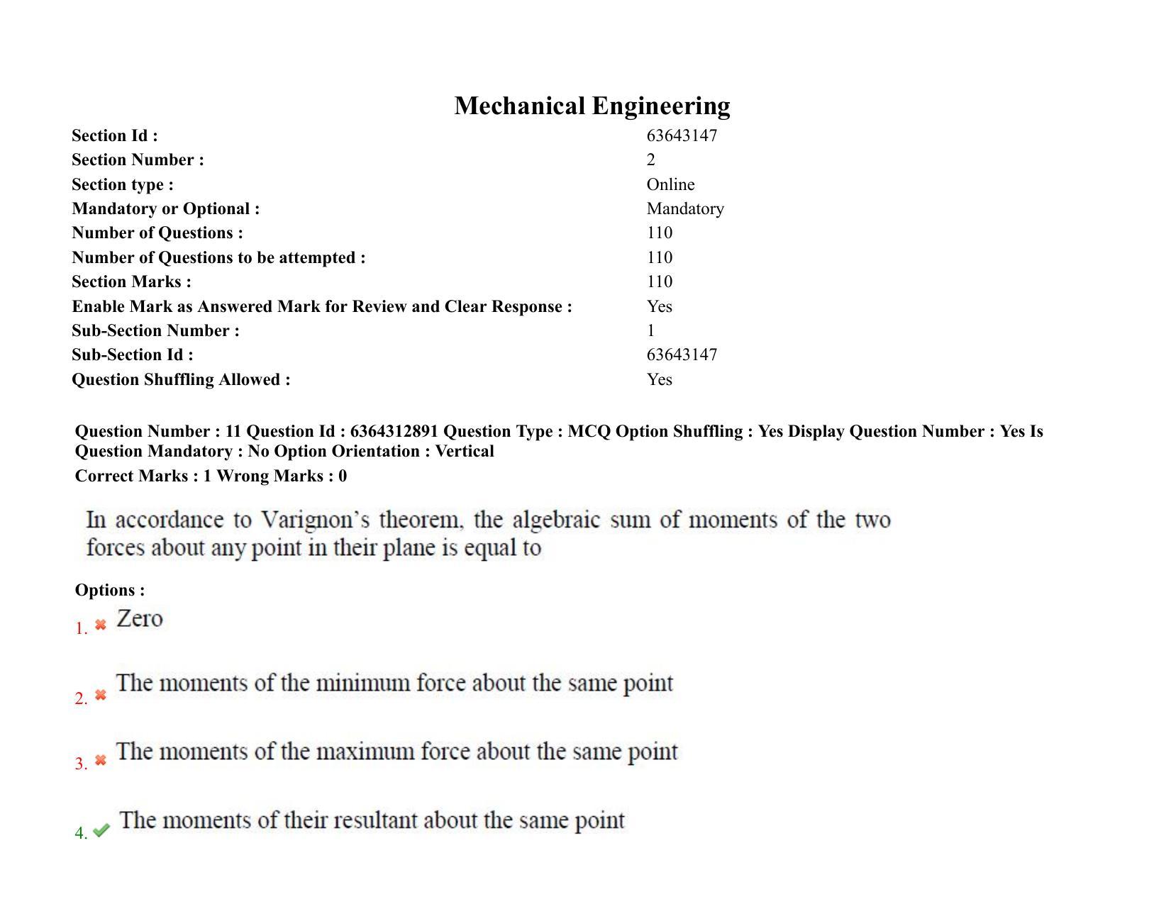 TS PGECET 2021: (ME) Mechanical Engineering Question Papers - Page 9