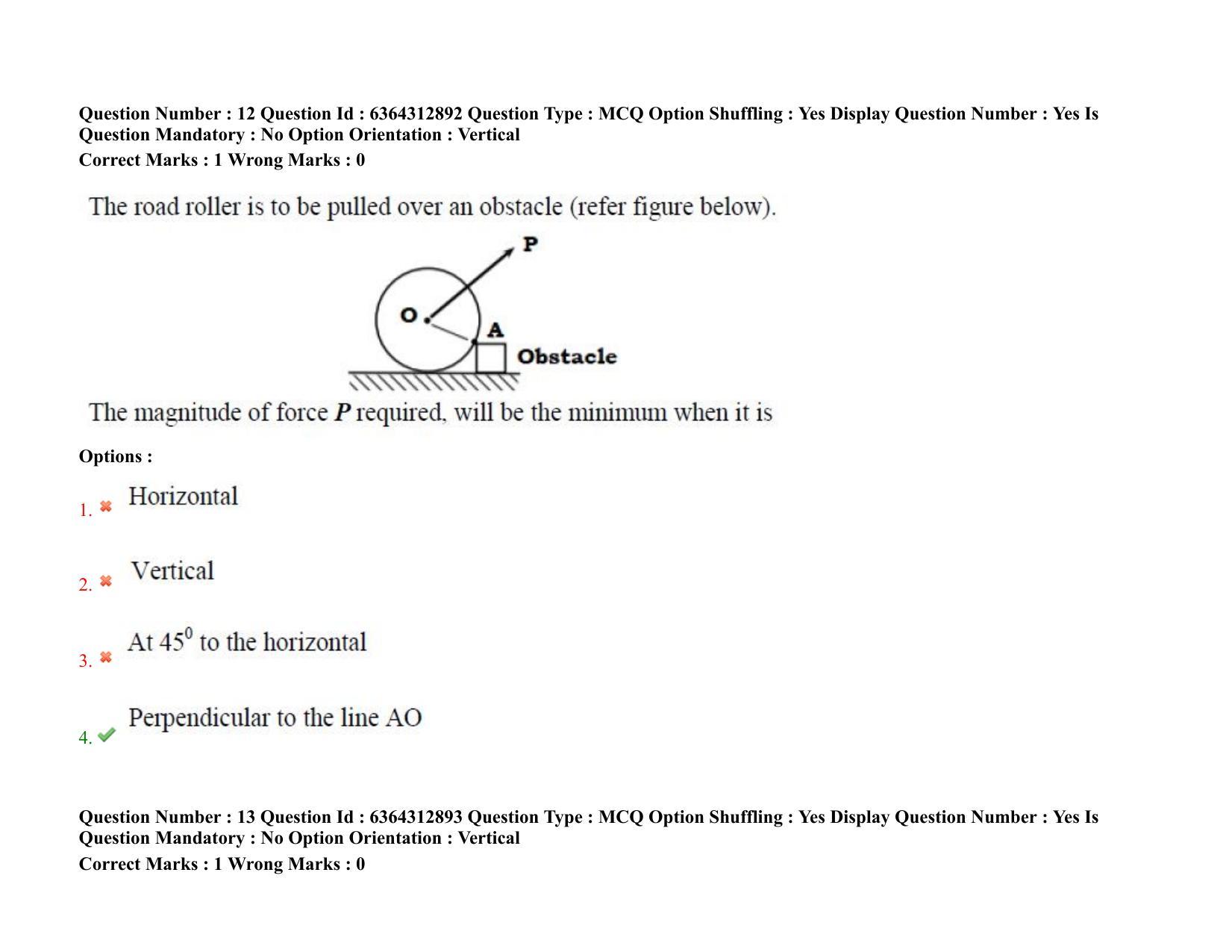 TS PGECET 2021: (ME) Mechanical Engineering Question Papers - Page 10