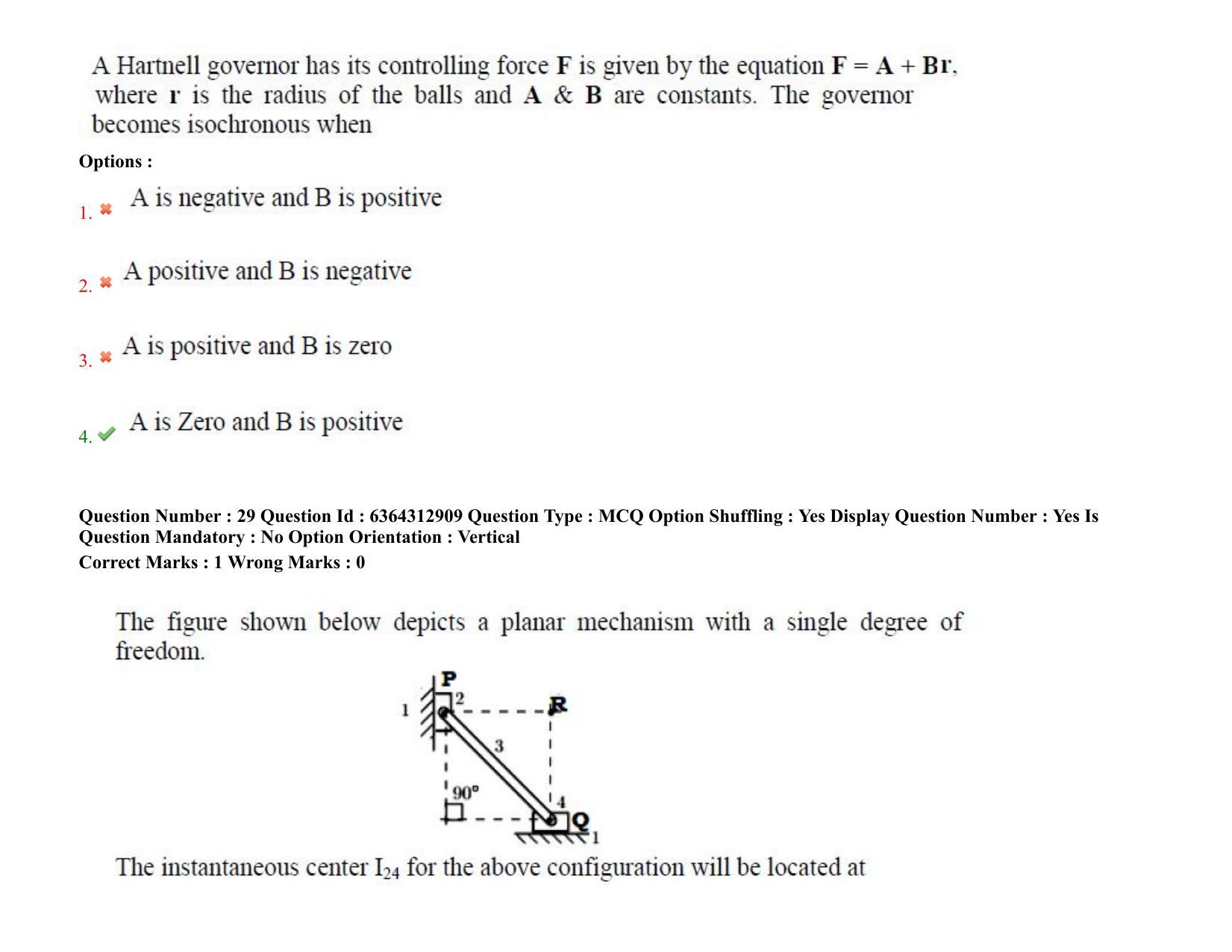 TS PGECET 2021: (ME) Mechanical Engineering Question Papers - Page 21
