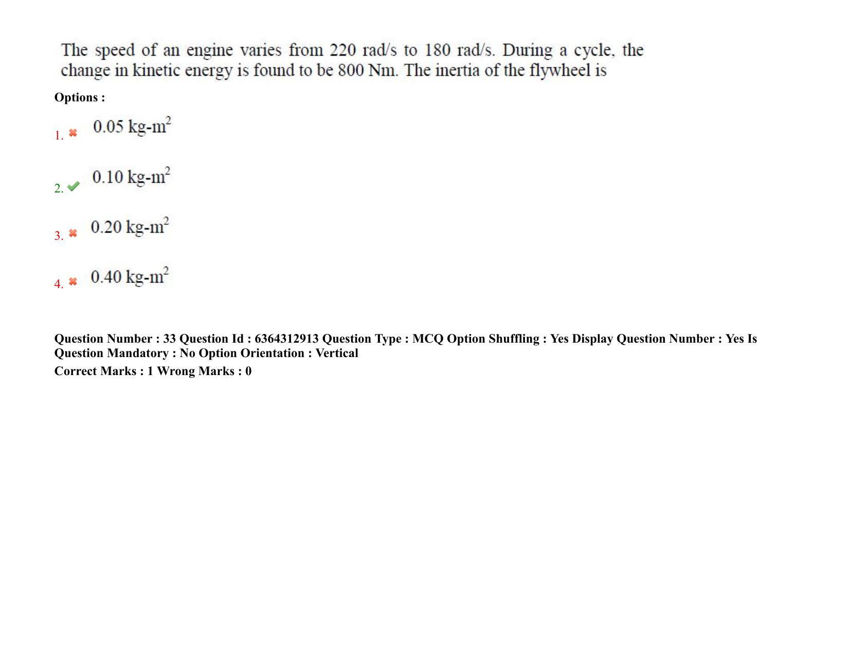 TS PGECET 2021: (ME) Mechanical Engineering Question Papers - Page 24