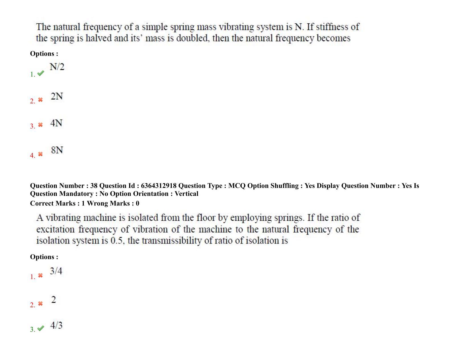 TS PGECET 2021: (ME) Mechanical Engineering Question Papers - Page 28