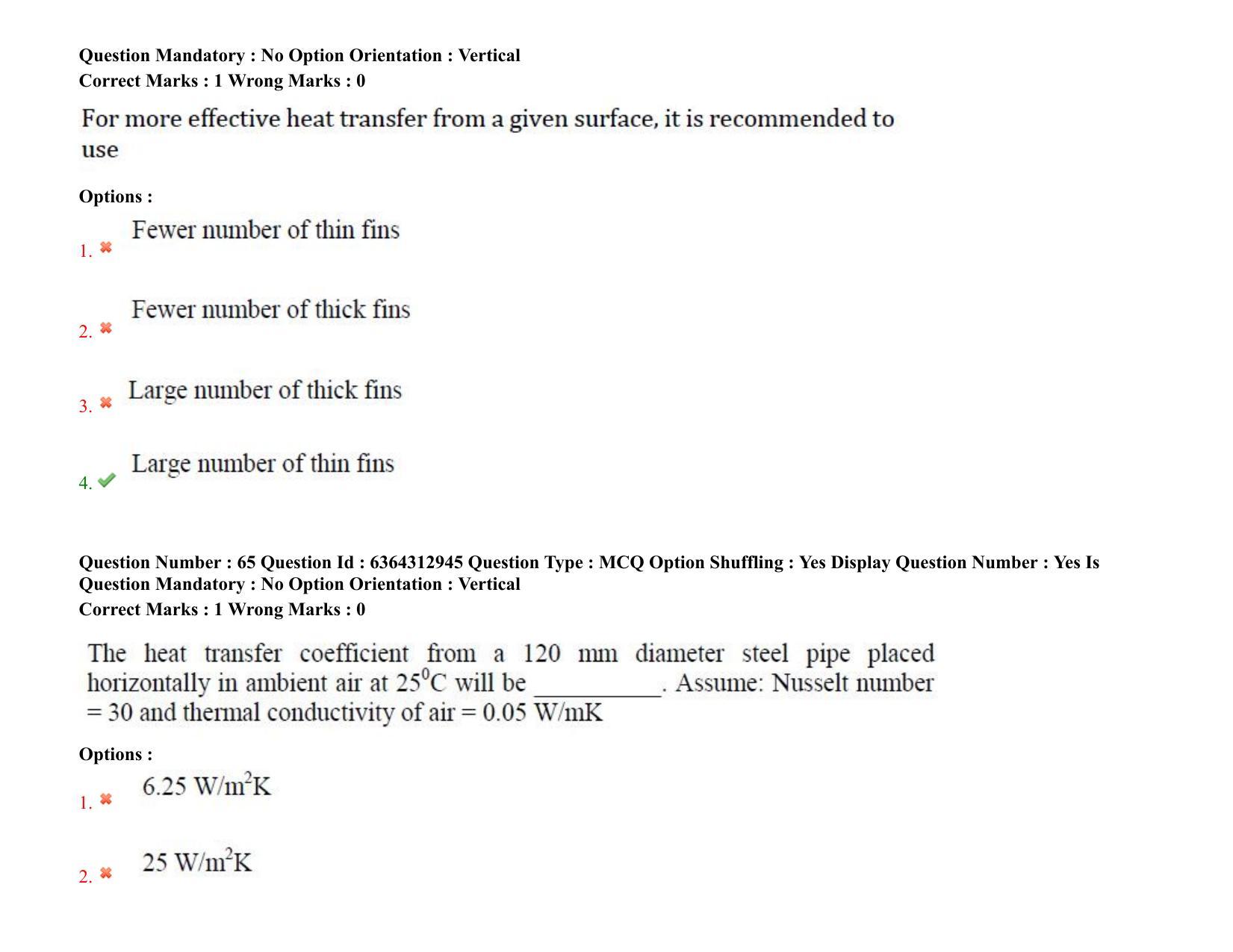 TS PGECET 2021: (ME) Mechanical Engineering Question Papers - Page 45